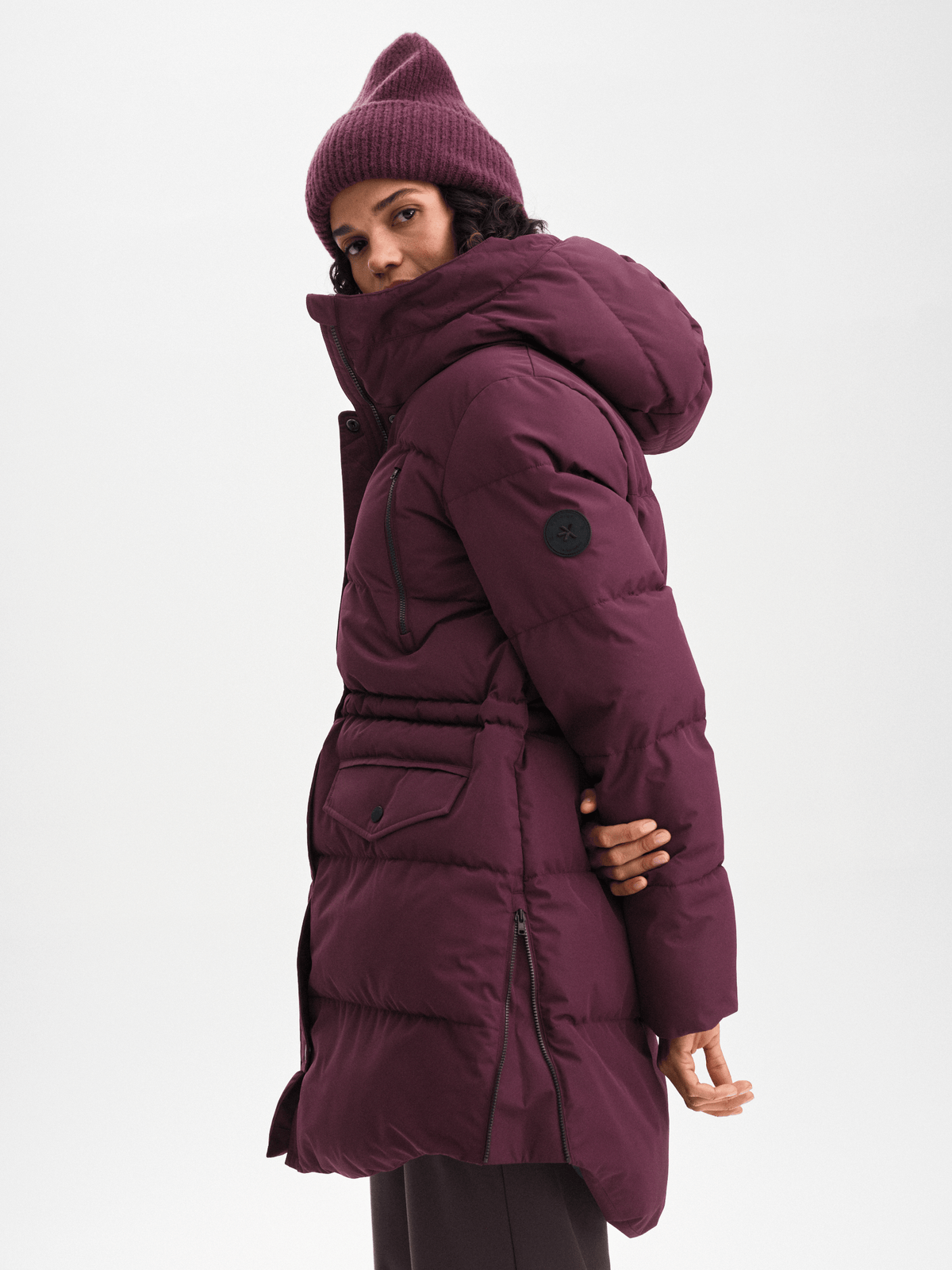WARM PARKA BURGUNDY Everest Padded Parka
