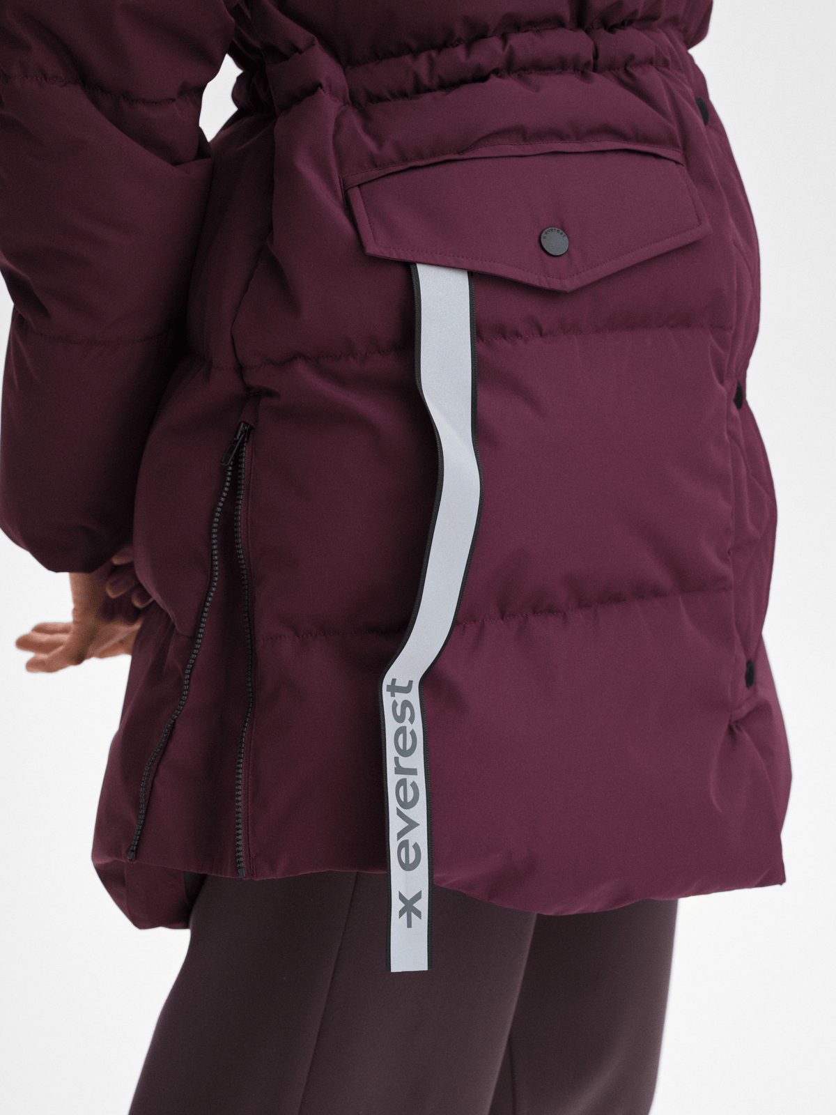 WARM PARKA BURGUNDY Everest Padded Parka