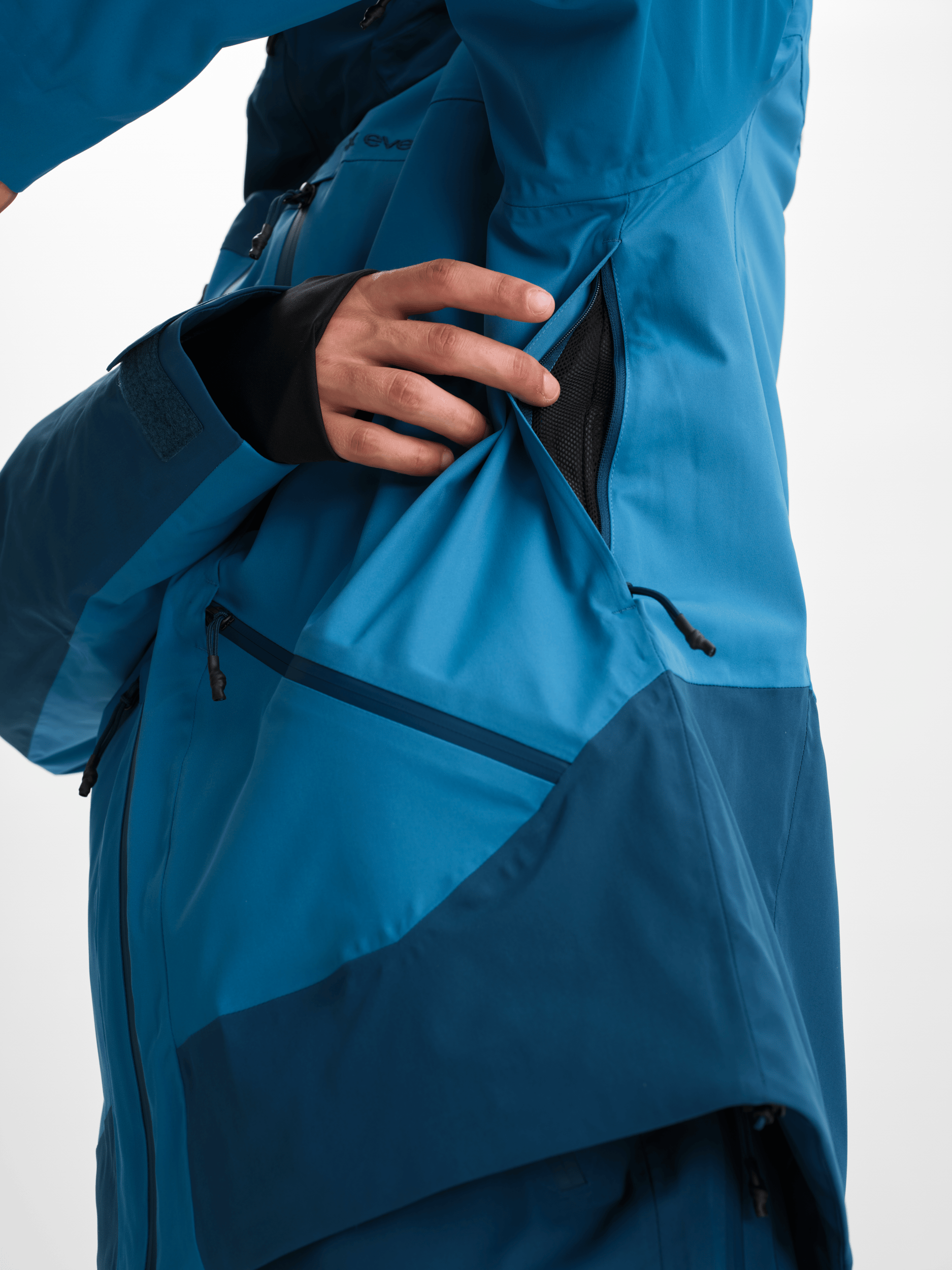 ALPINE JACKET GLACIER BLUE MEN Everest Ski & Snowboard Jacket