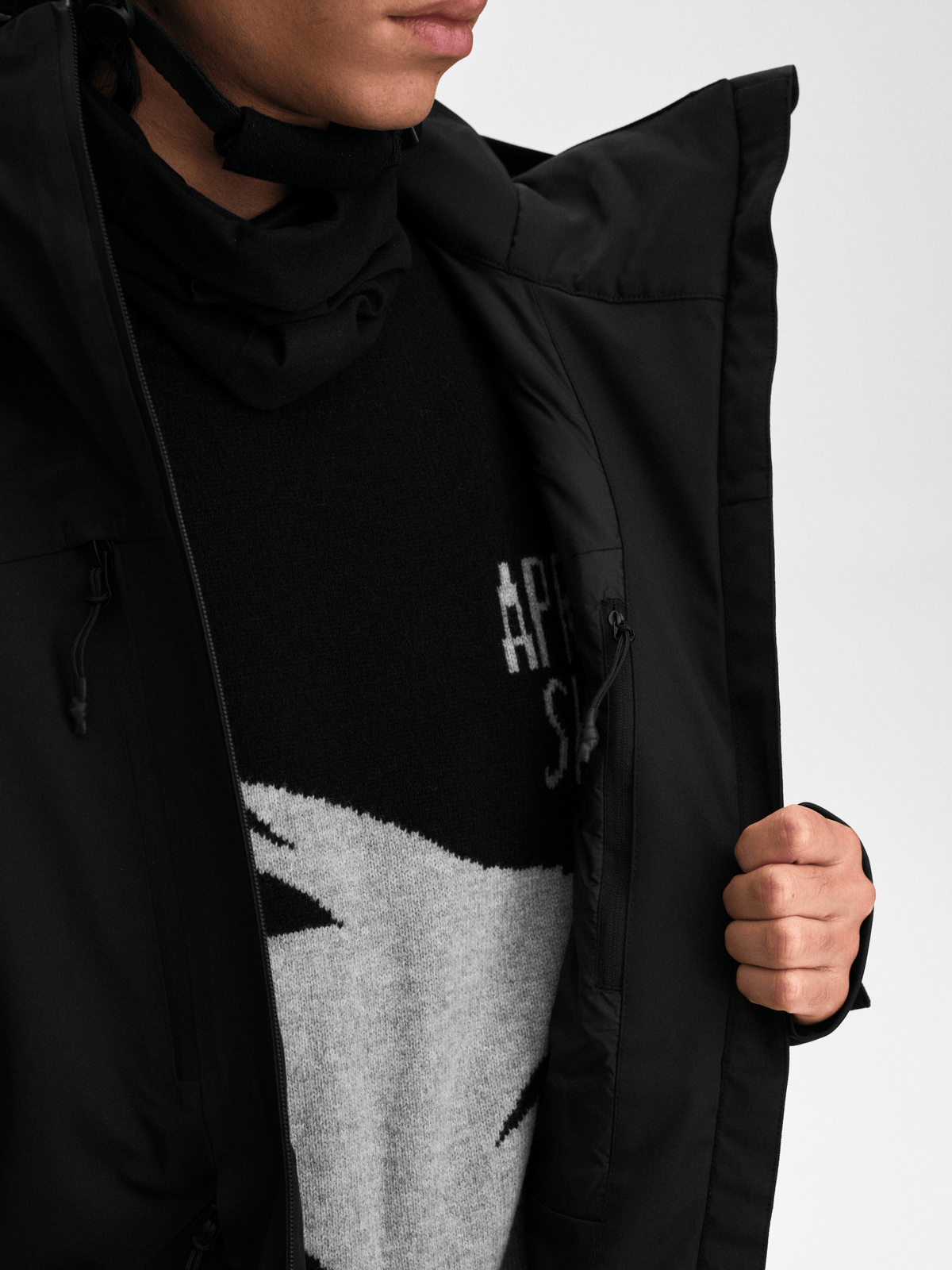 ALPINE JACKET 2.0 BLACK Everest Ski & Snowboard Jacket
