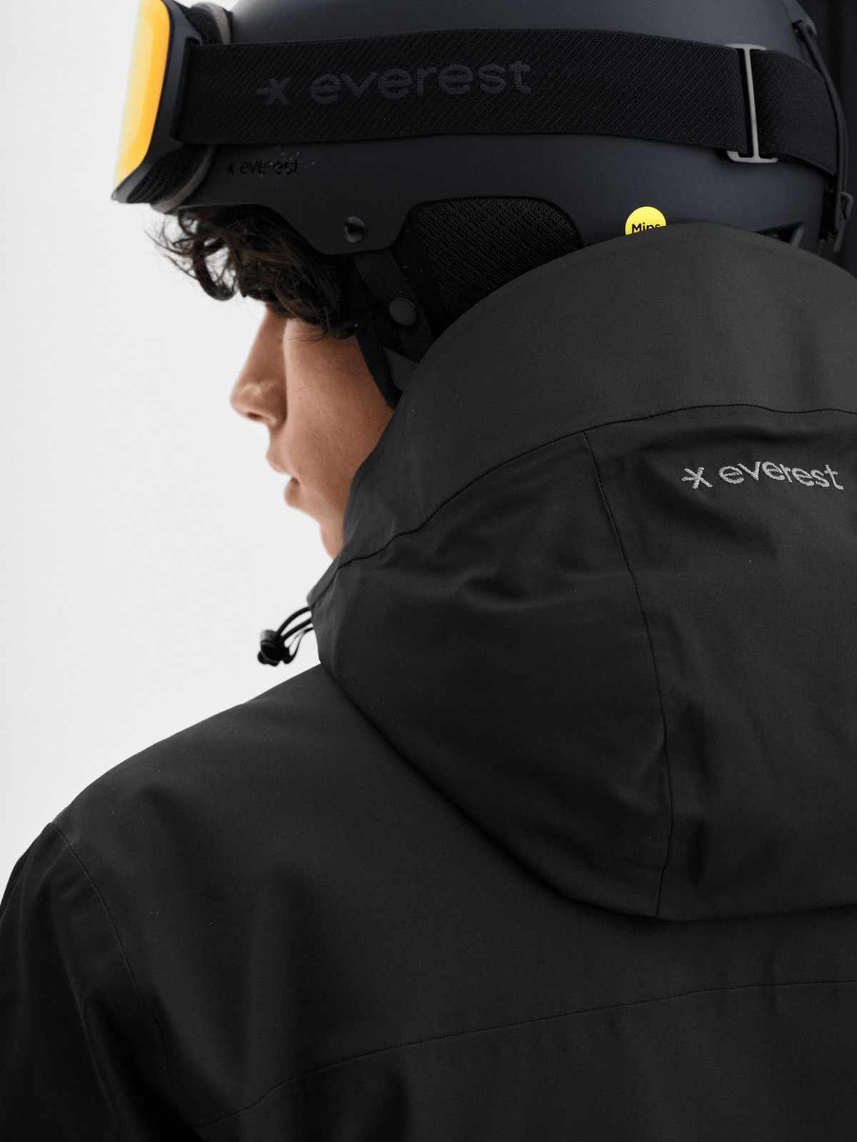 ALPINE JACKET 2.0 BLACK Everest Ski & Snowboard Jacket