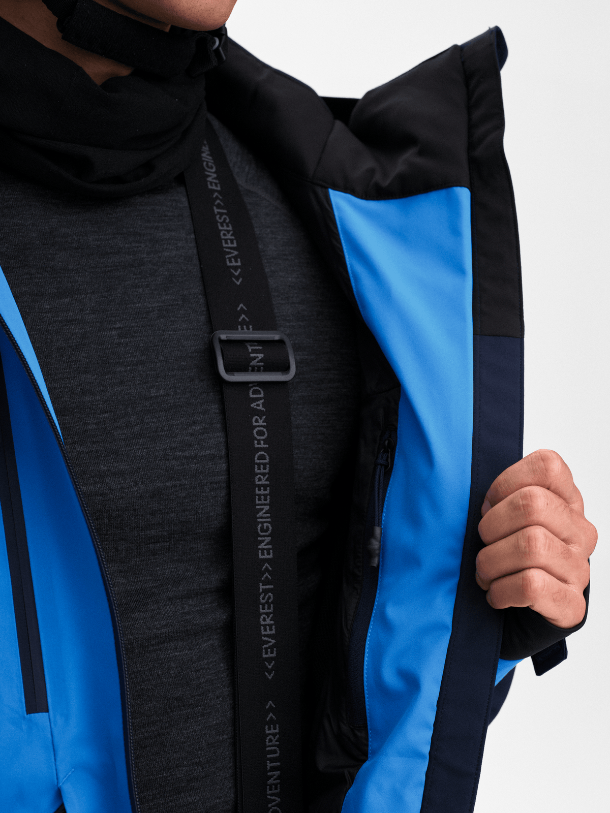 ALPINE JACKET RICH BLUE Everest Ski & Snowboard Jacket