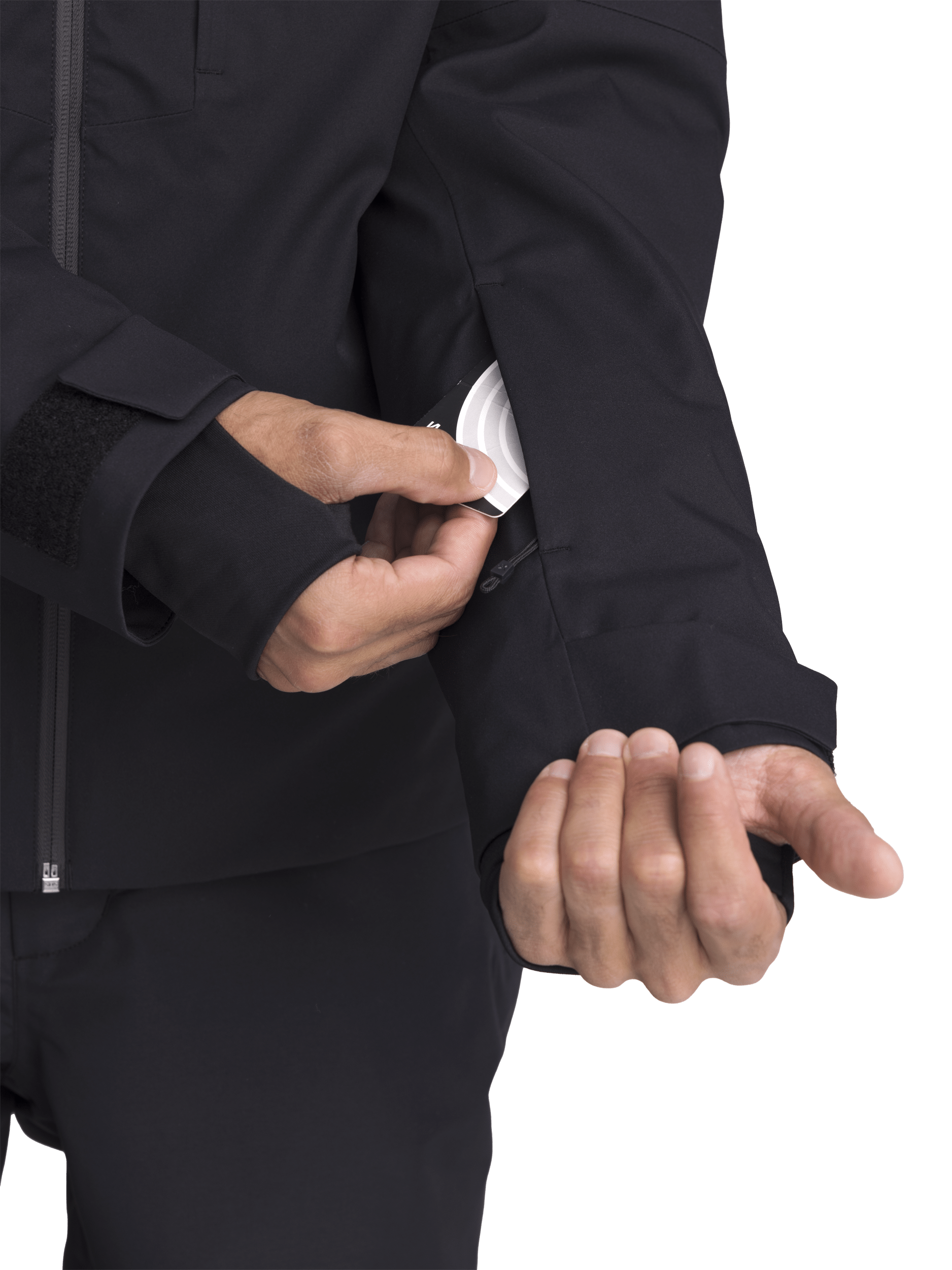 SKI JACKET BLACK MEN Everest Ski & Snowboard Jacket