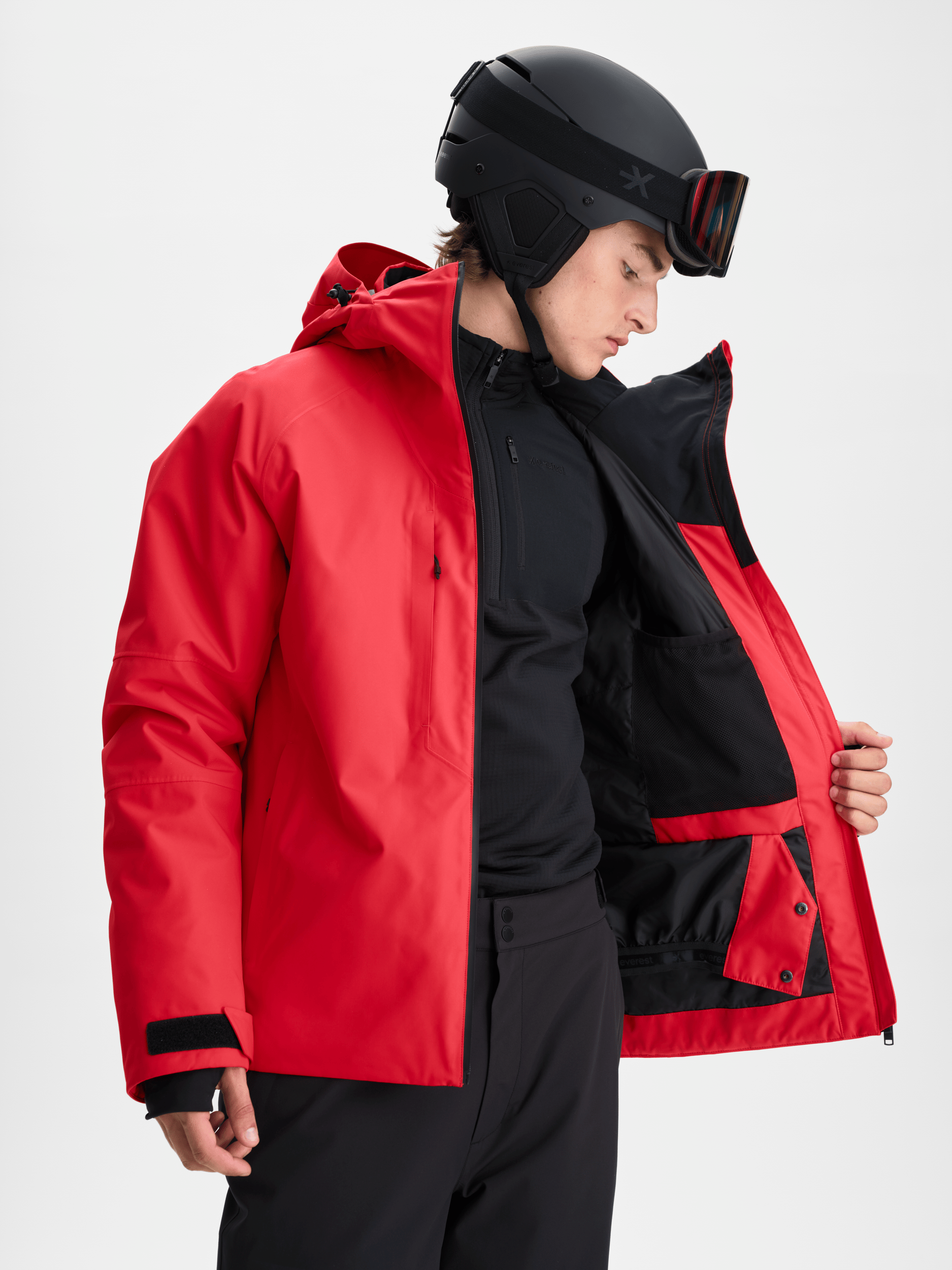 SKI JACKET HIGH RISK RED MEN Everest Ski & Snowboard Jacket