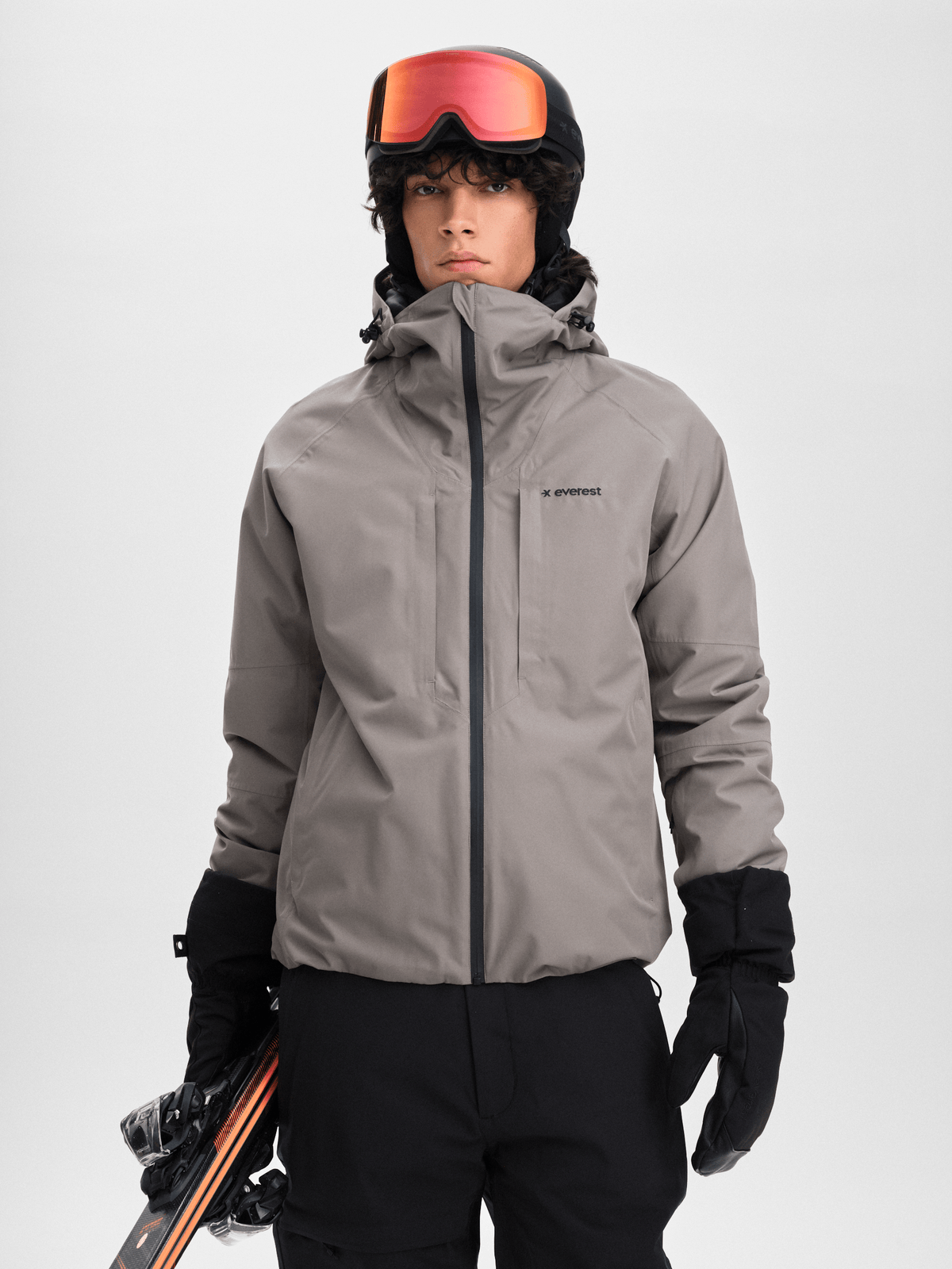 SKI JACKET RICH KHAKI MEN Everest Ski & Snowboard Jacket