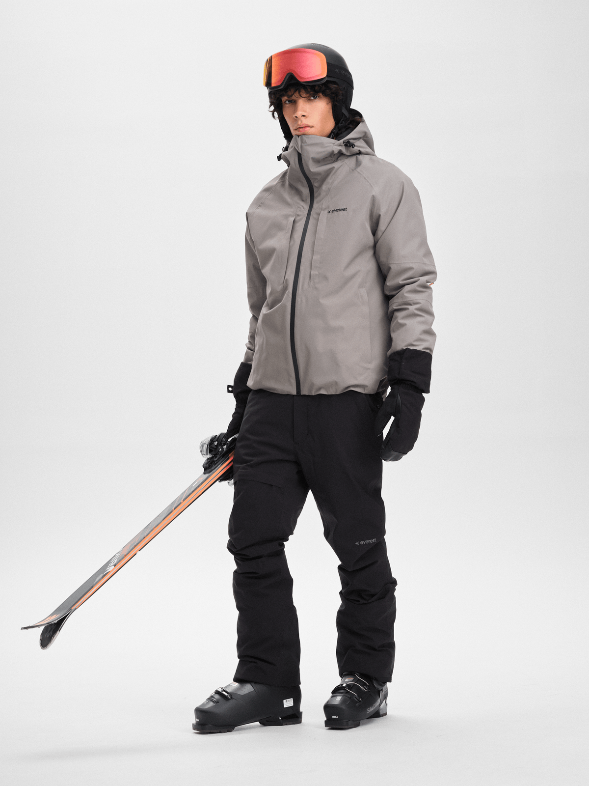 SKI JACKET RICH KHAKI MEN Everest Ski & Snowboard Jacket