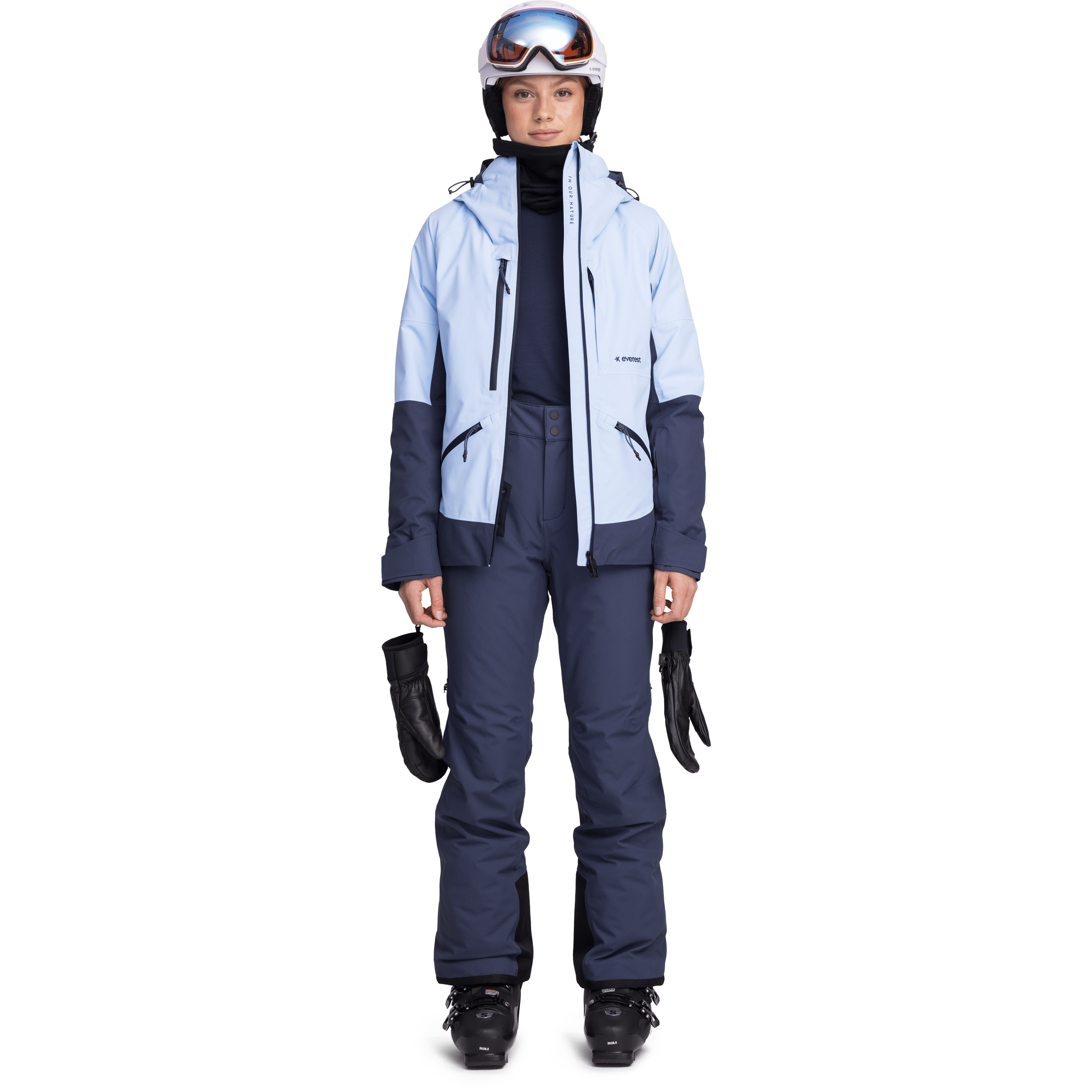 ALPINE KURTKA CLOUD BLUE DAMSKA Everest Kurtka narciarska i snowboardowa