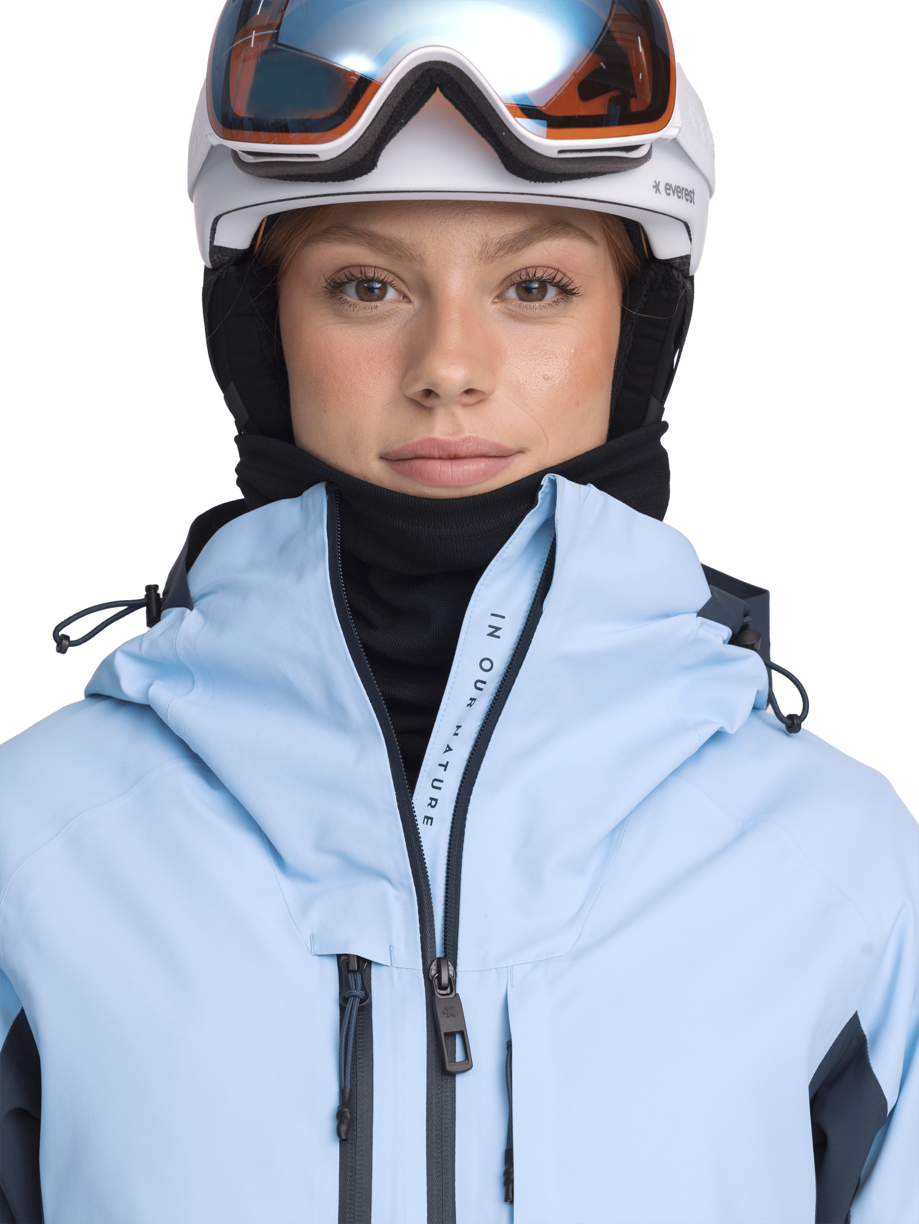 ALPINE KURTKA CLOUD BLUE DAMSKA Everest Kurtka narciarska i snowboardowa
