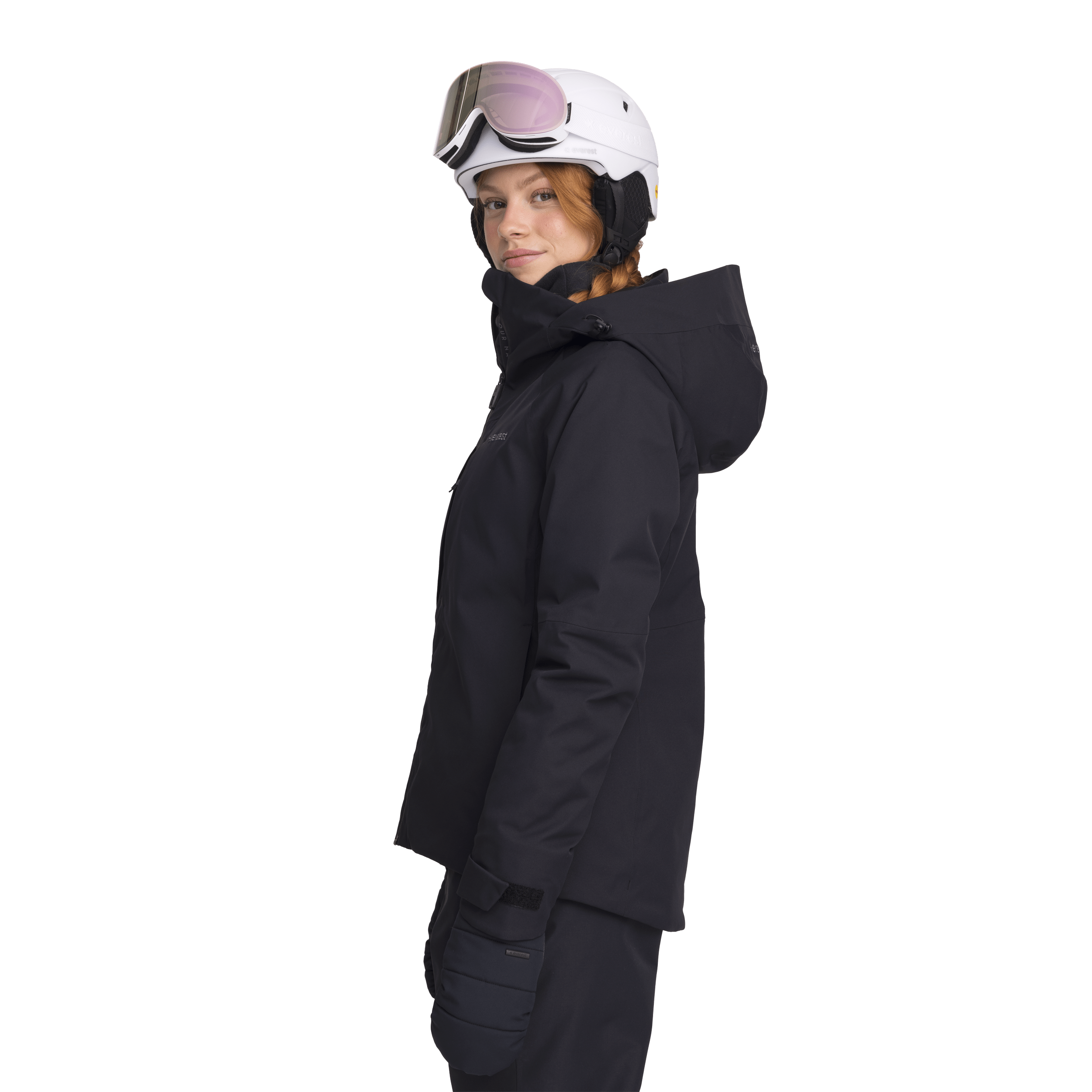 SKI JACKET BLACK WOMEN Everest Ski & Snowboard Jacket