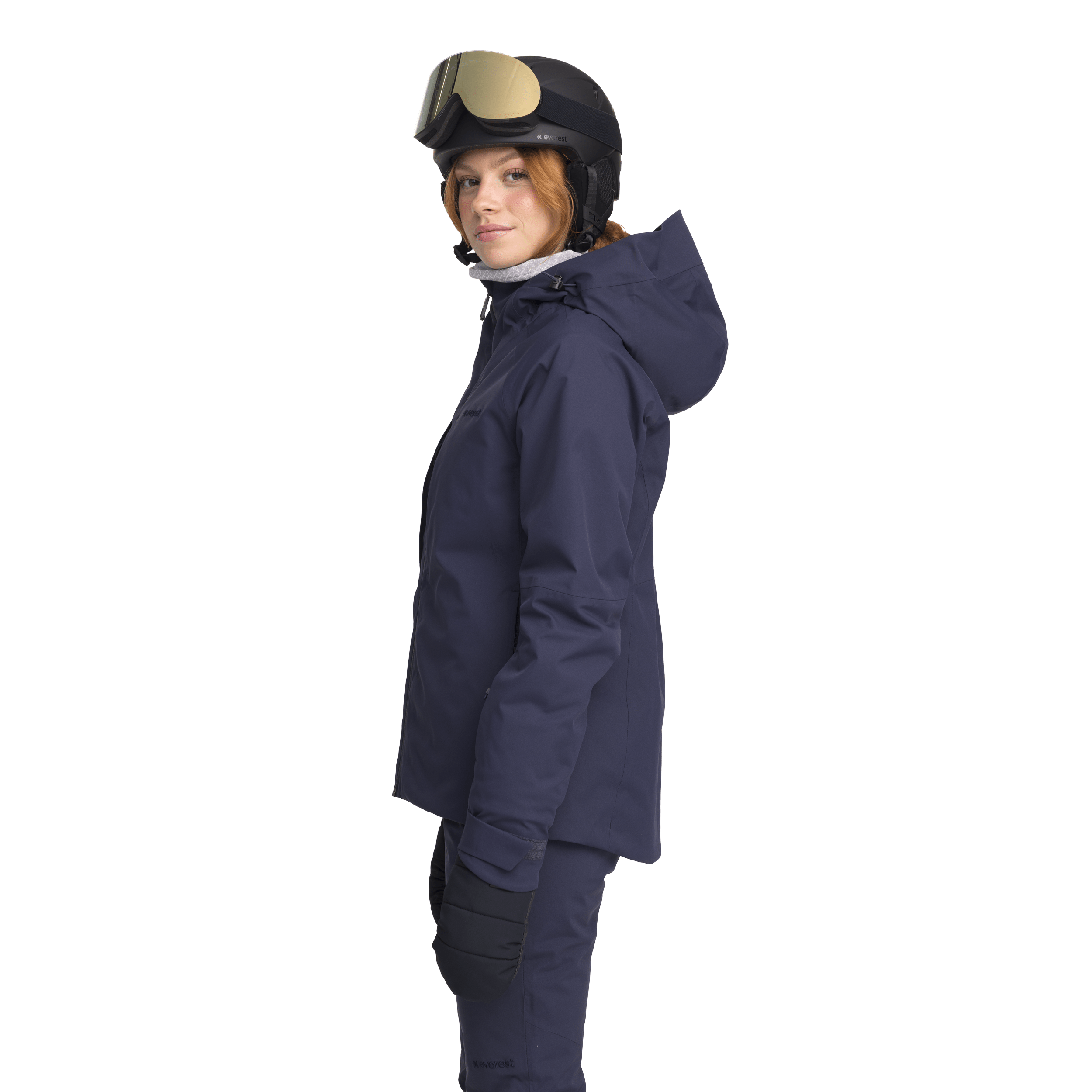 SKI JACKET NAVY WOMEN Everest Ski & Snowboard Jacket