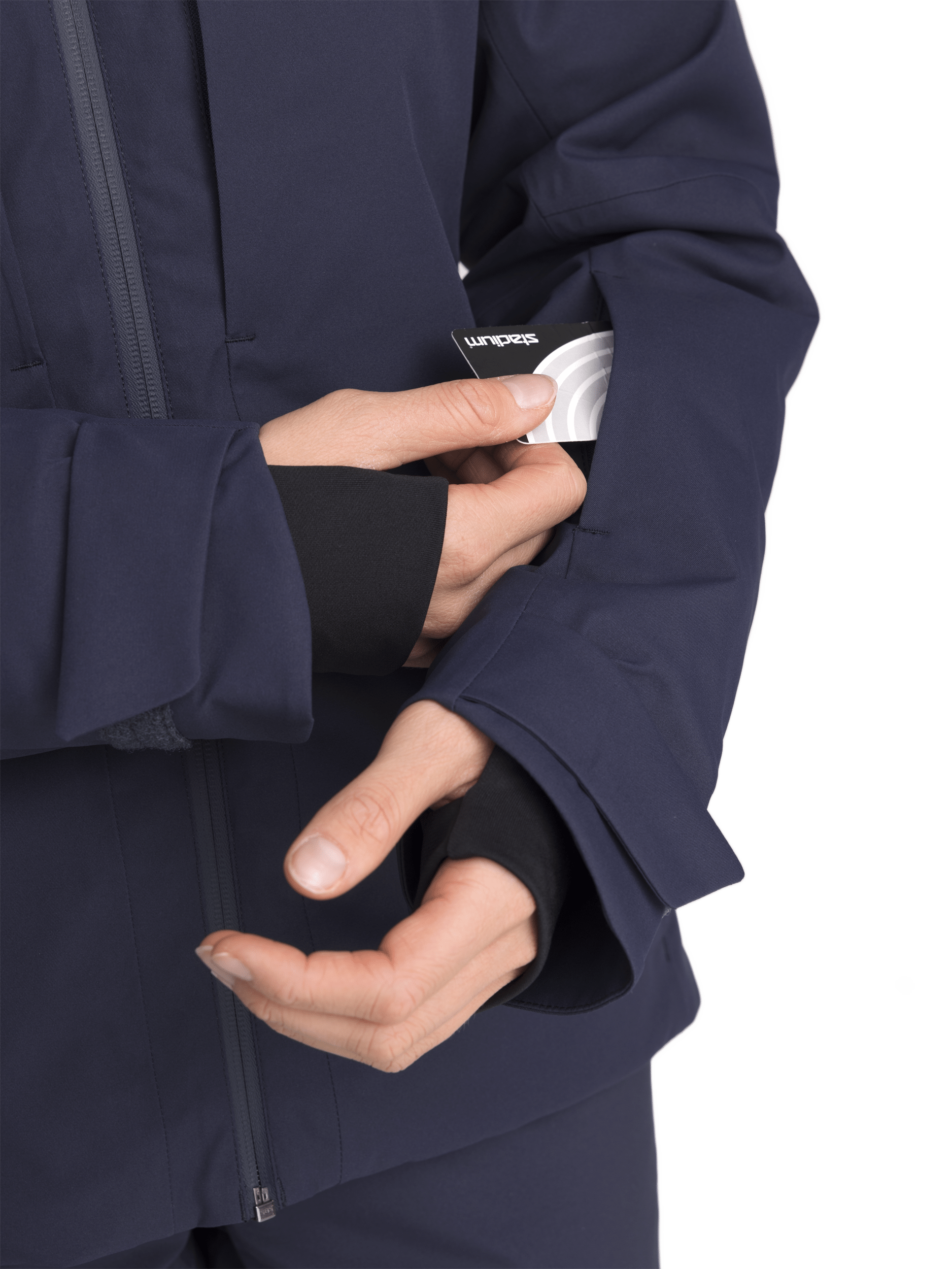SKI JACKET NAVY WOMEN Everest Ski & Snowboard Jacket