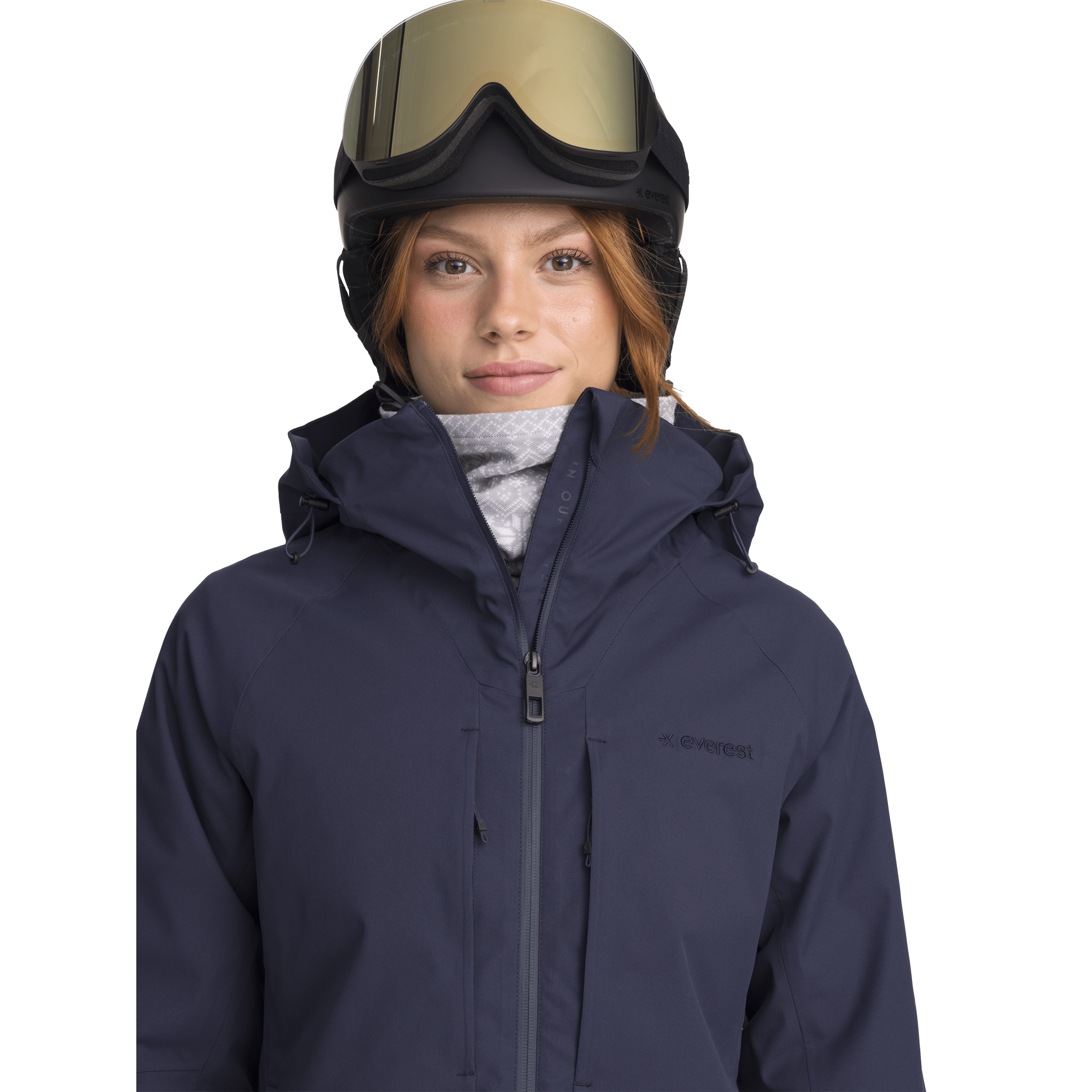 SKI JACKET NAVY WOMEN Everest Ski & Snowboard Jacket