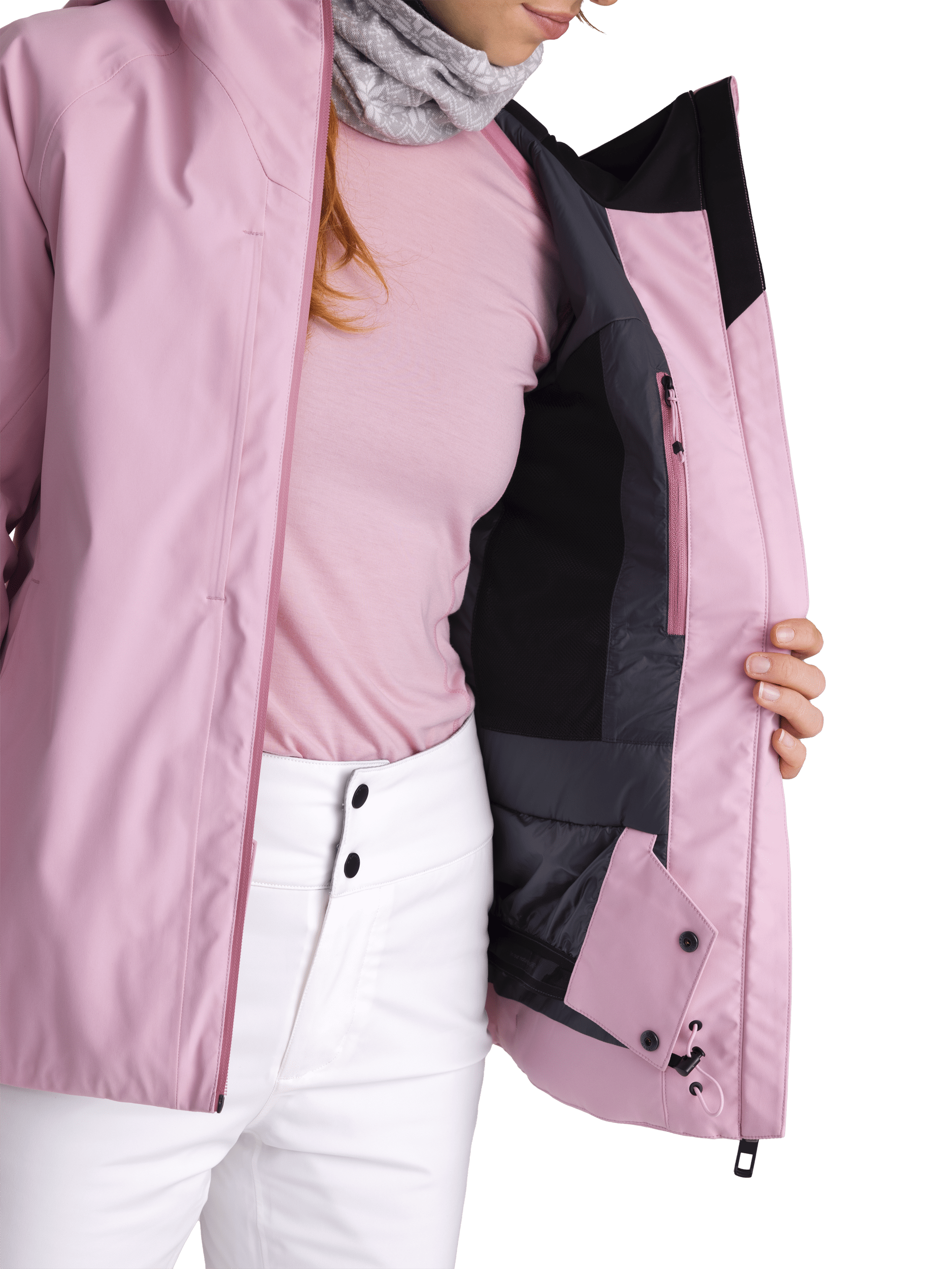 SKI JACKET BLOSSOM PINK WOMEN Everest Ski & Snowboard Jacket