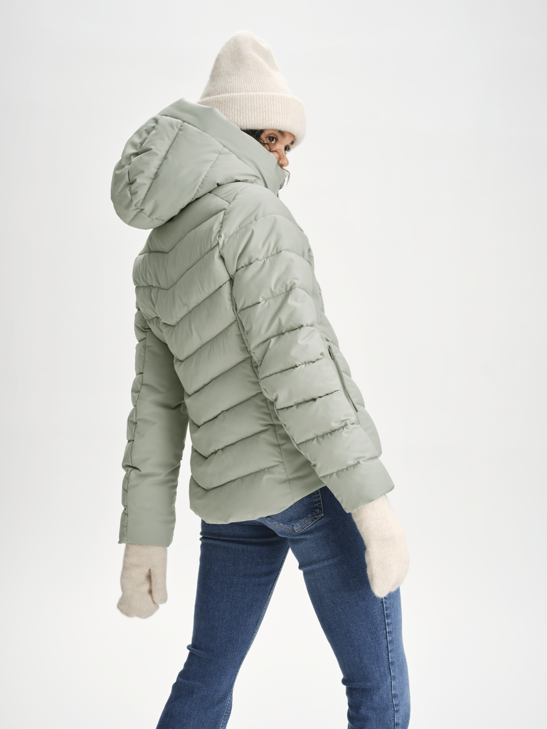 ZEDA KURTKA SAGE MIST Everest Kurtka ocieplana
