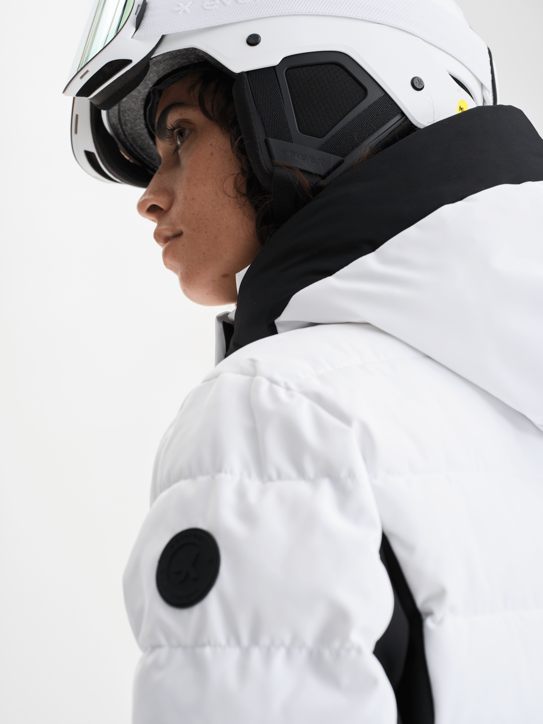 FASHION JACKET WHITE/BLACK Everest Ski & Snowboard Jacket