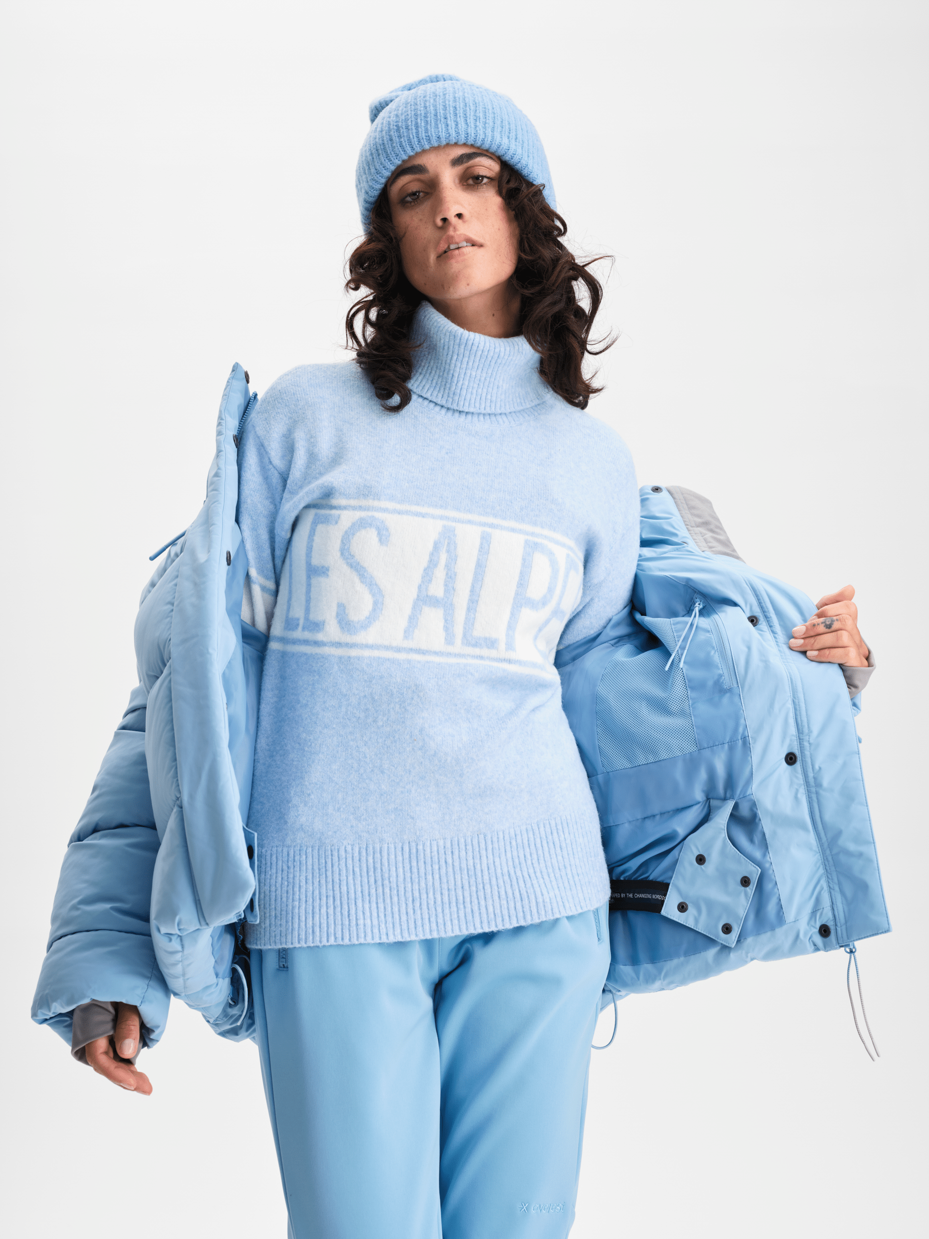 FEMME PUFF JACKET DUSK BLUE Everest Pants