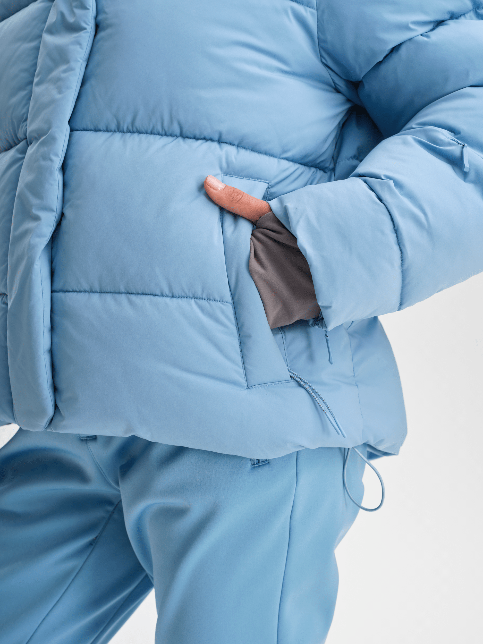 FEMME PUFF JACKET DUSK BLUE Everest Pants