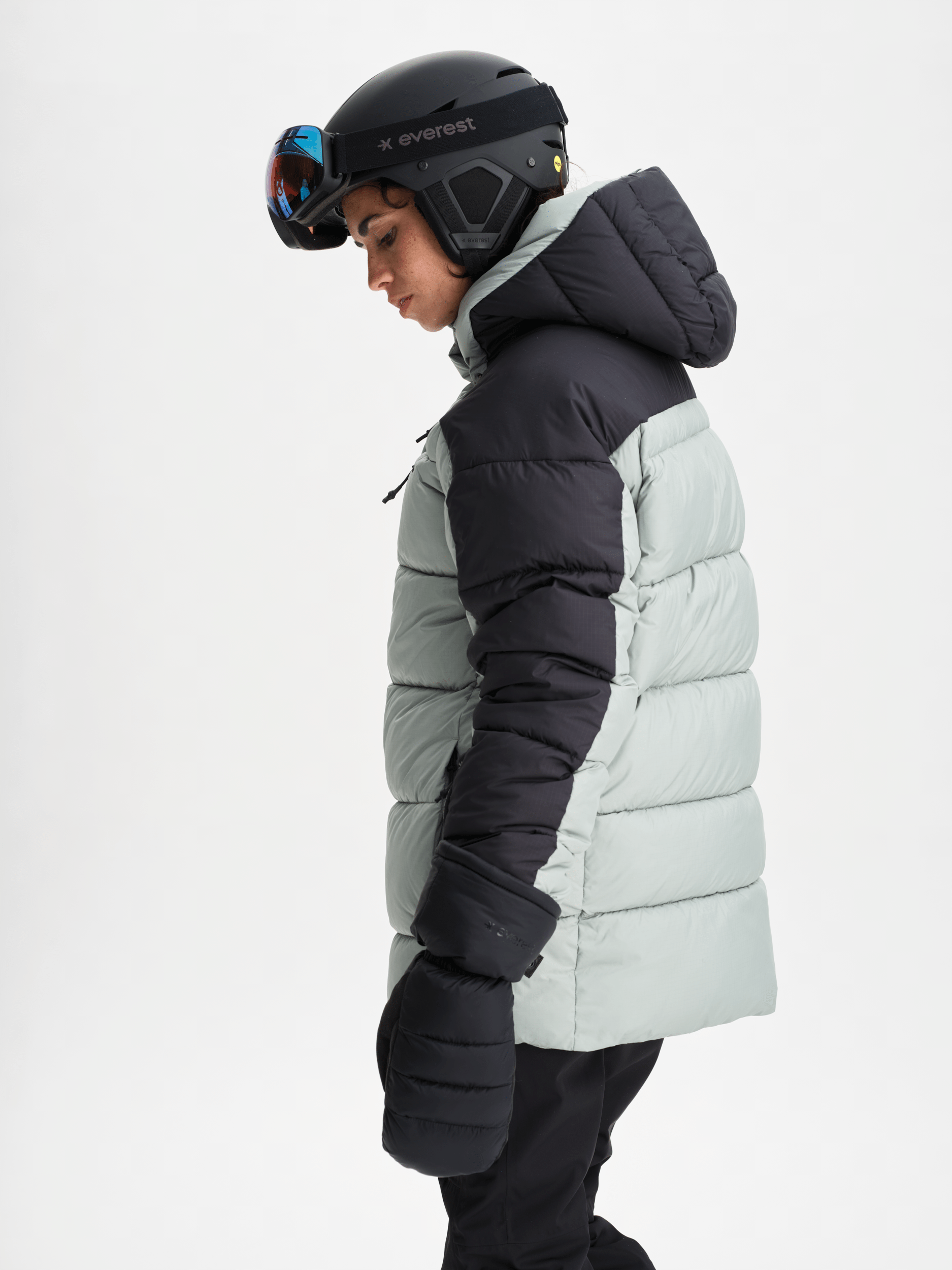 ALPINE PUFF JACKET  SAGE MIST Everest Ski & Snowboard Jacket