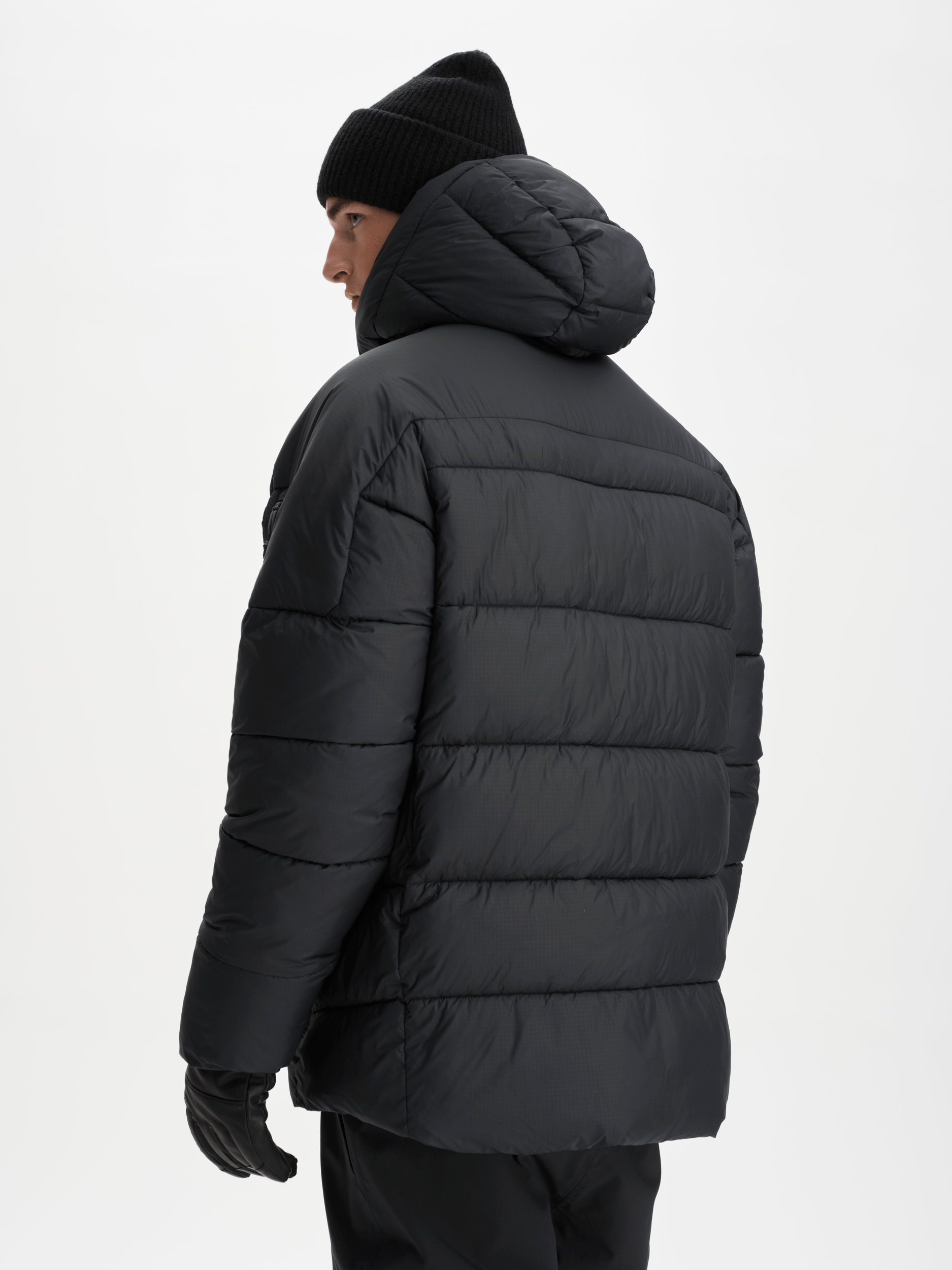 ALPINE PUFF JACKET BLACK Everest Ski & Snowboard Jacket