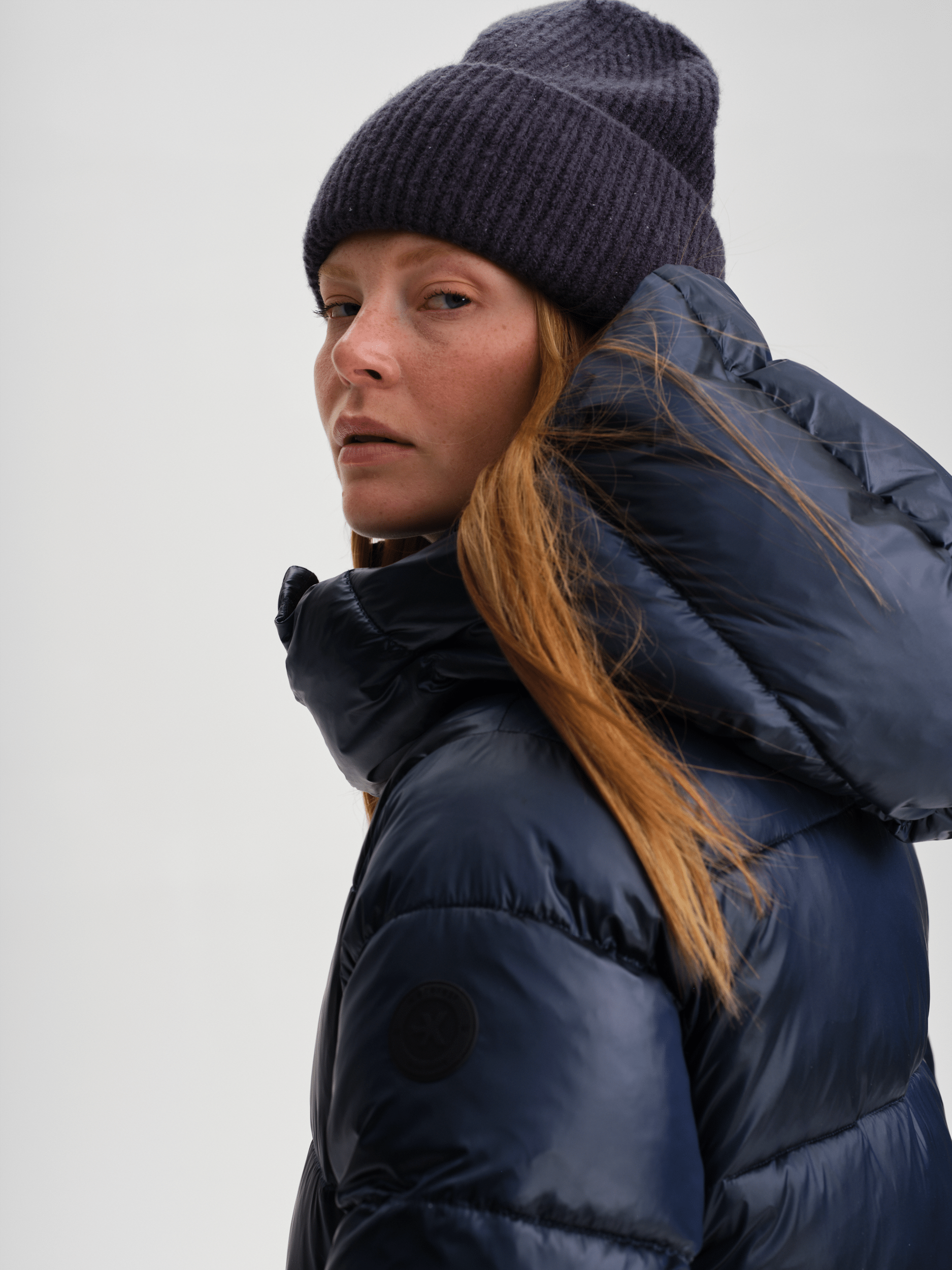 GISTOLA PŁASZCZ ŚREDNIEJ DŁUGOŚCI GRANATOWY Everest Spodnie