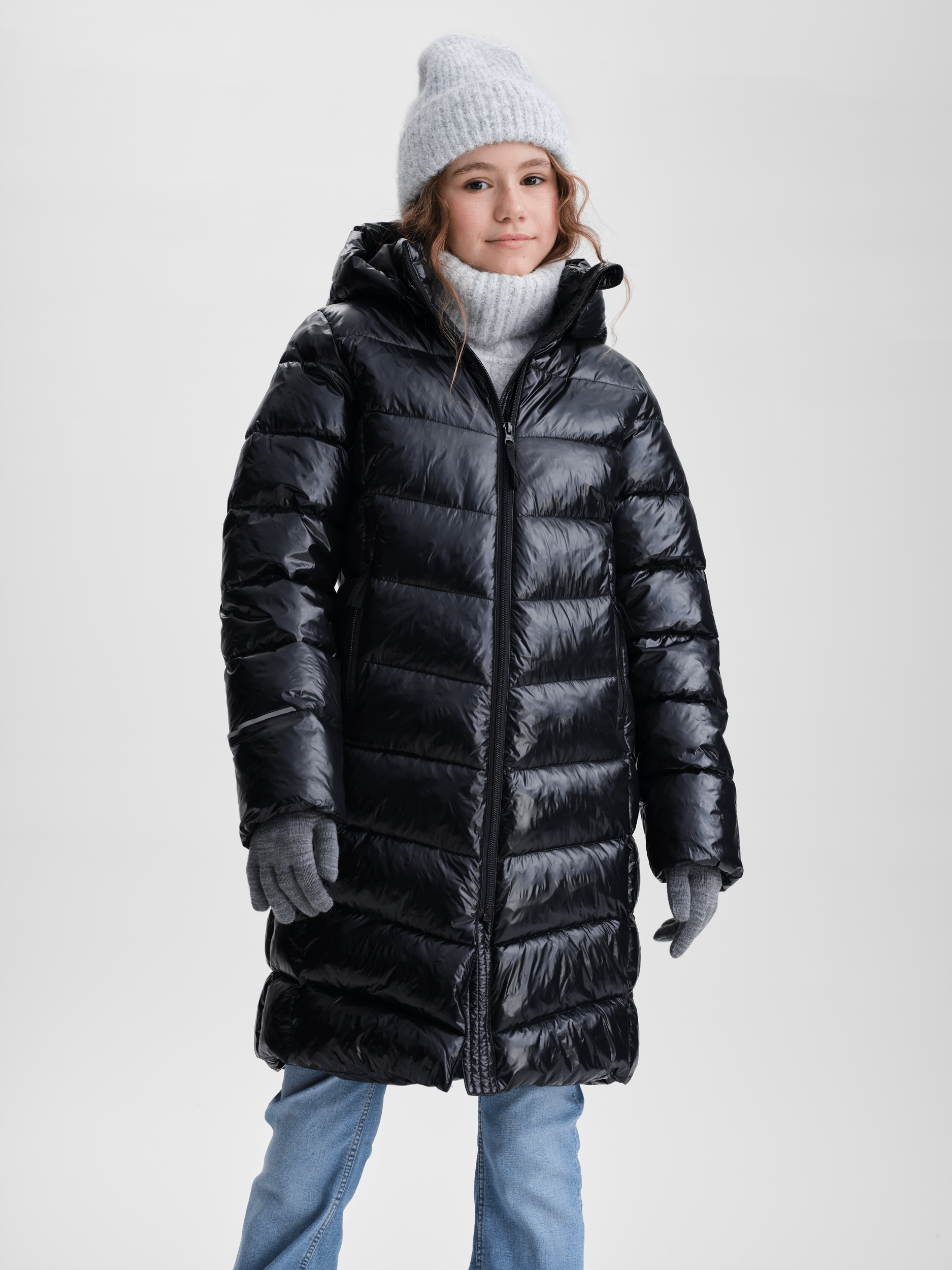 DEVI MANTEL SCHWARZ Everest Mantel