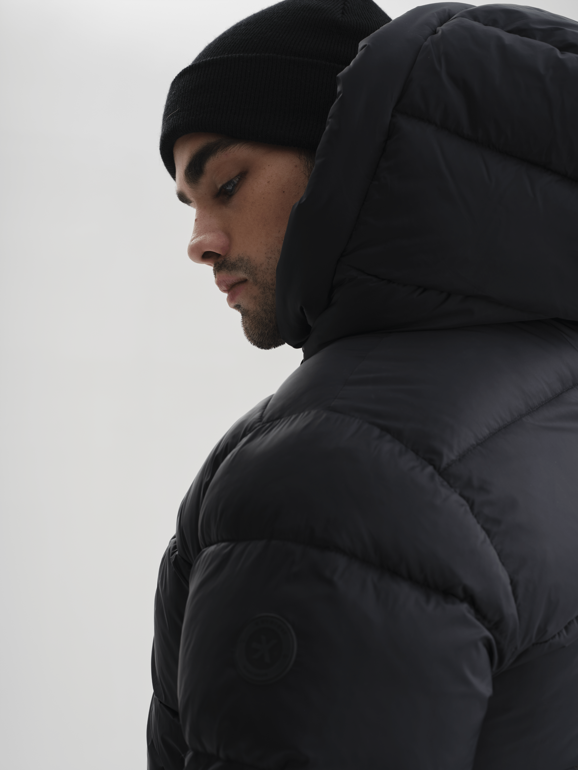 TETON PARKA  BLACK Everest Padded Parka