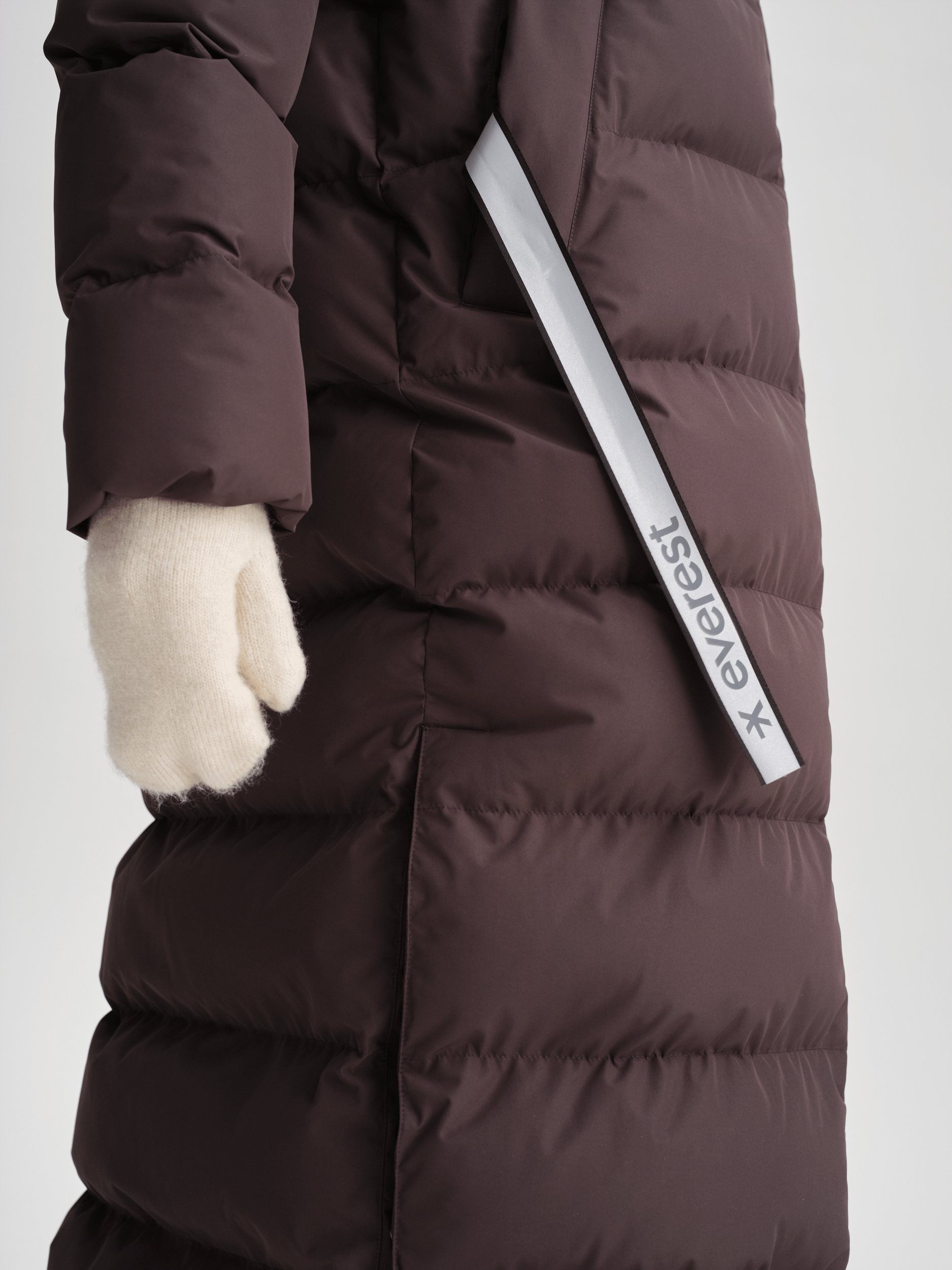 JUNEAU COAT  PLUM SLATE Everest Padded Coat