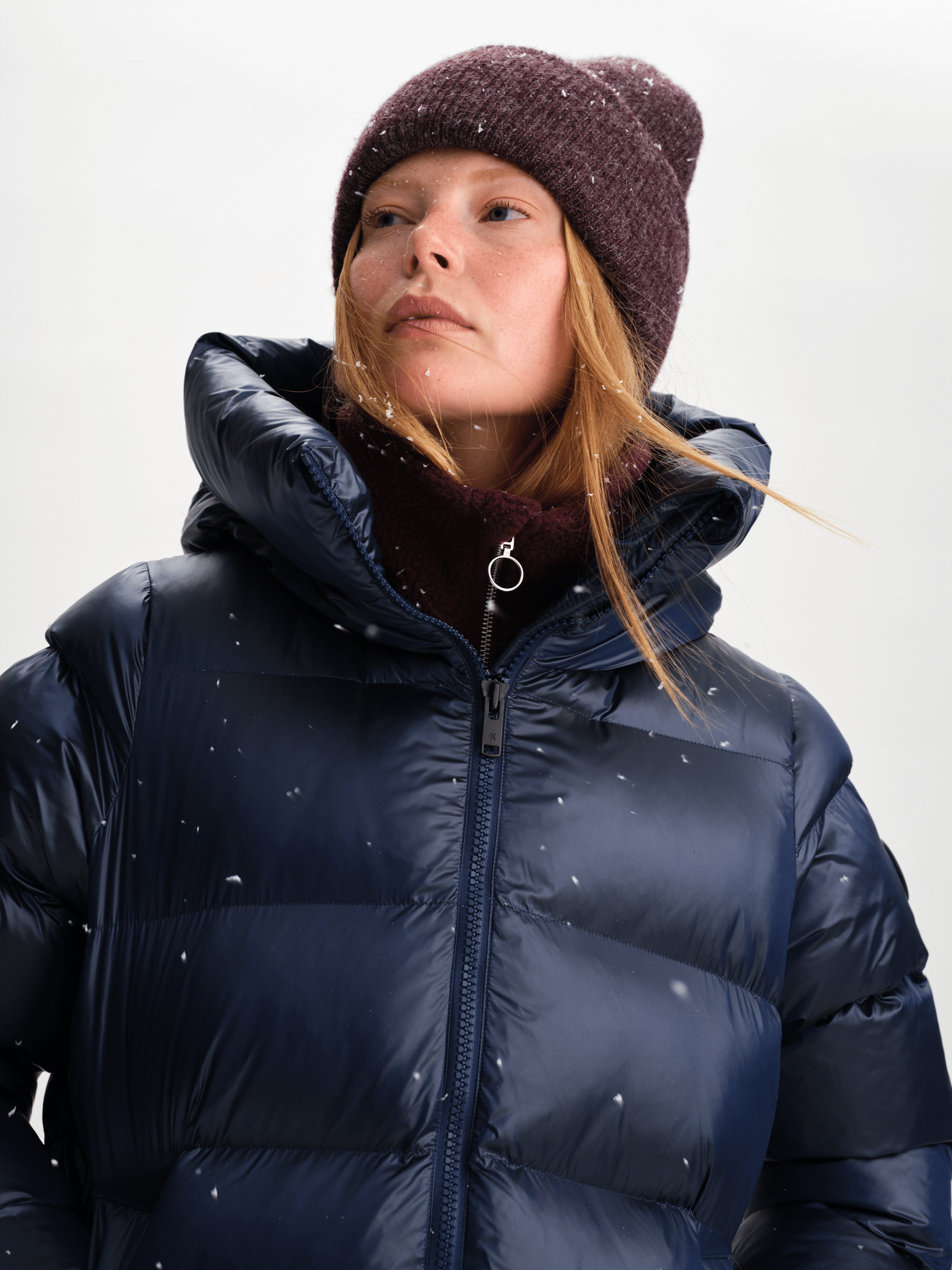 JUNEAU COAT NAVY Everest Padded Coat