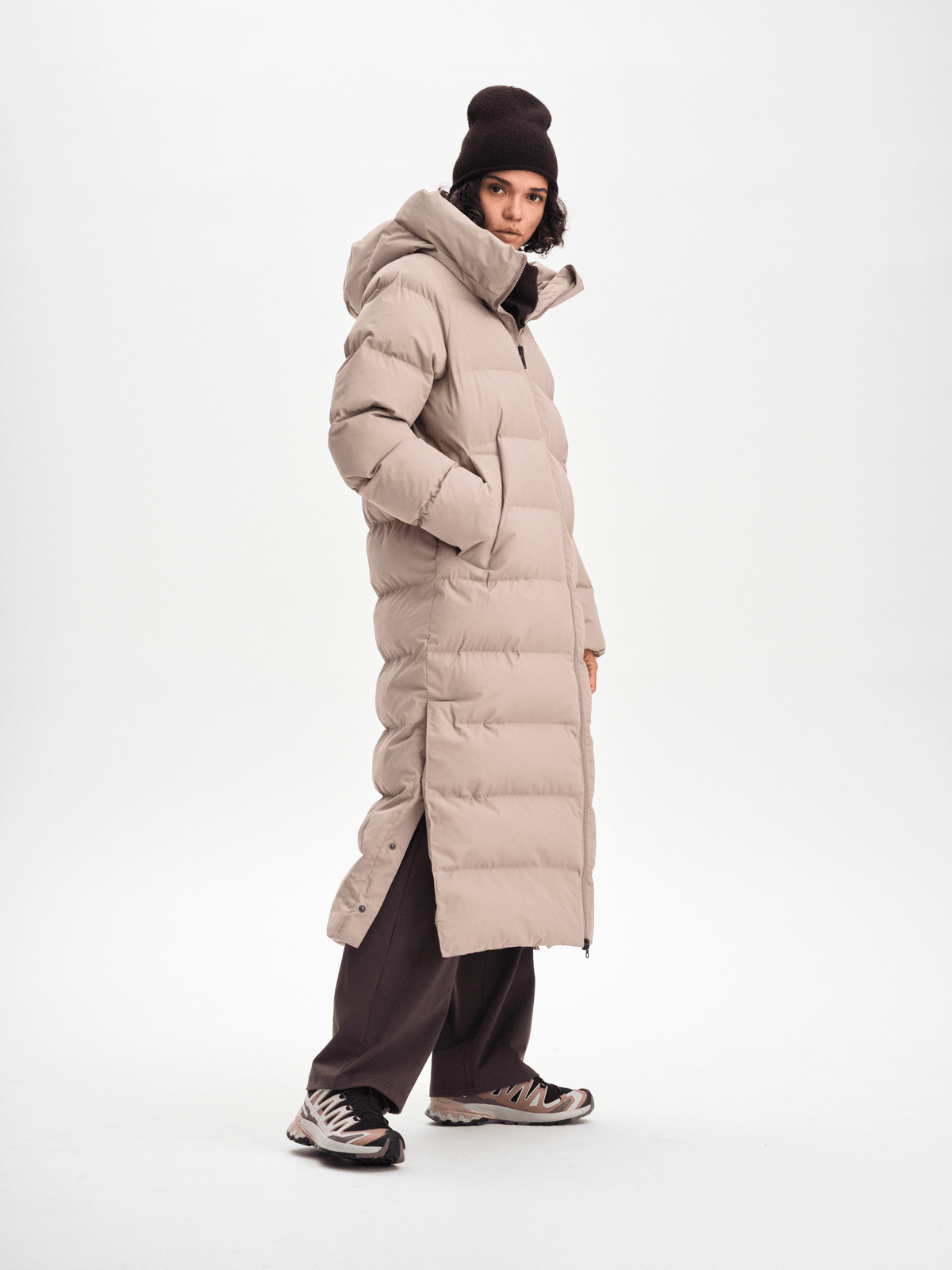 JUNEAU COAT DESERT BEIGE Everest Padded Coat