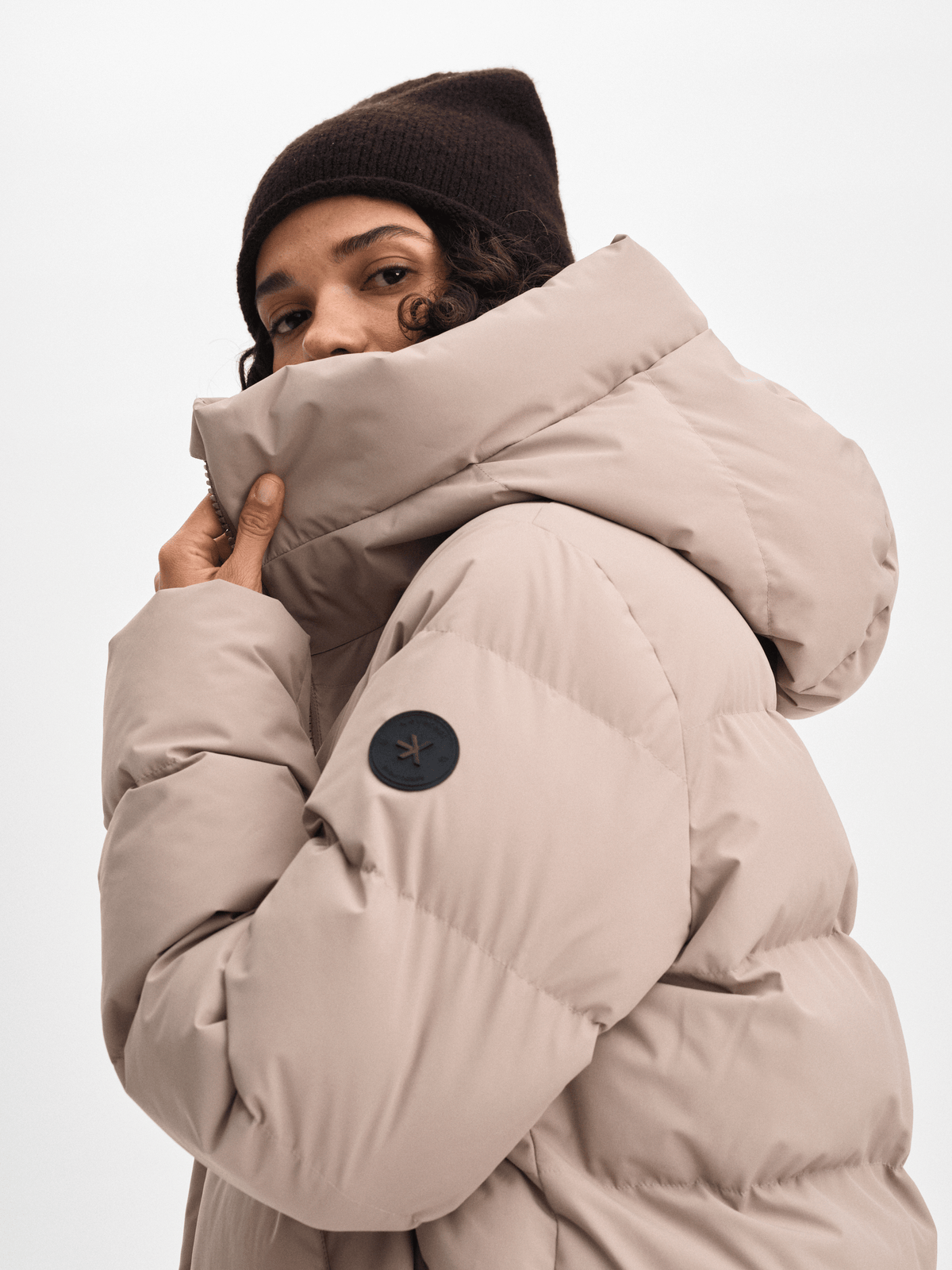 JUNEAU COAT DESERT BEIGE Everest Padded Coat
