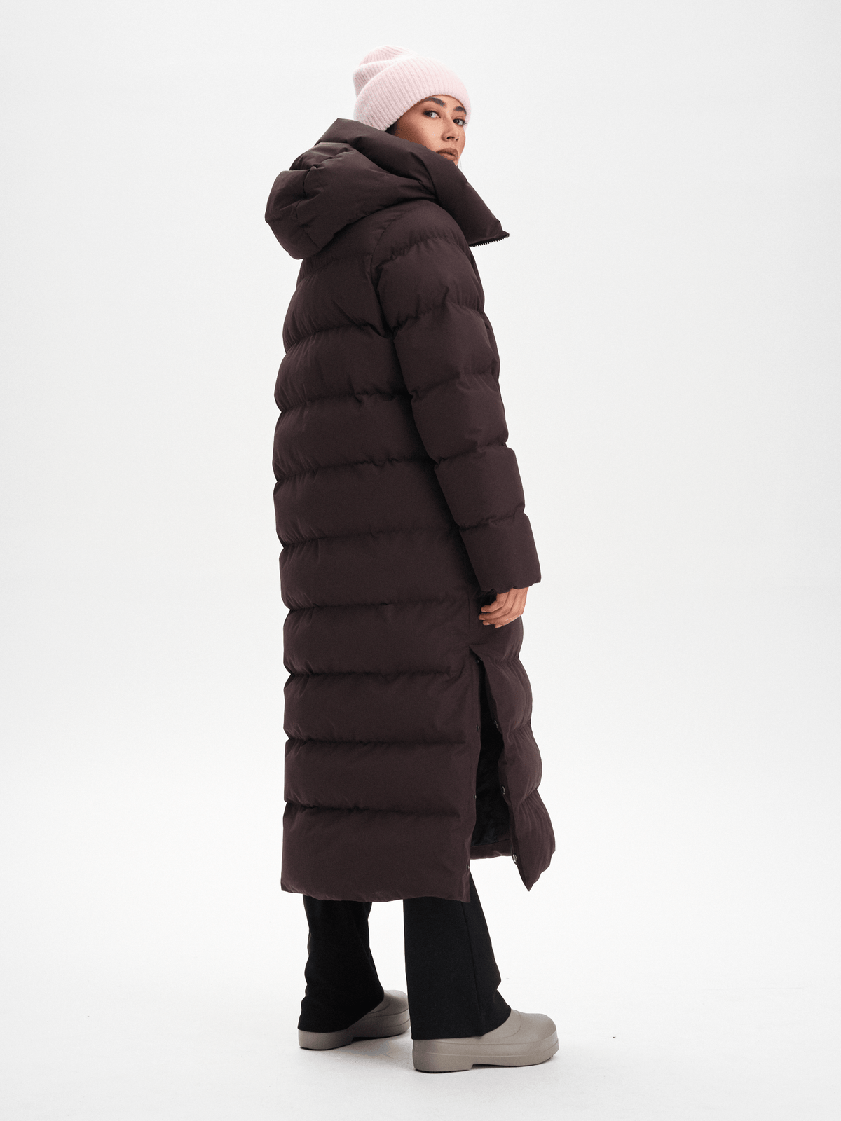 JUNEAU COAT DARK BROWN Everest Padded Coat