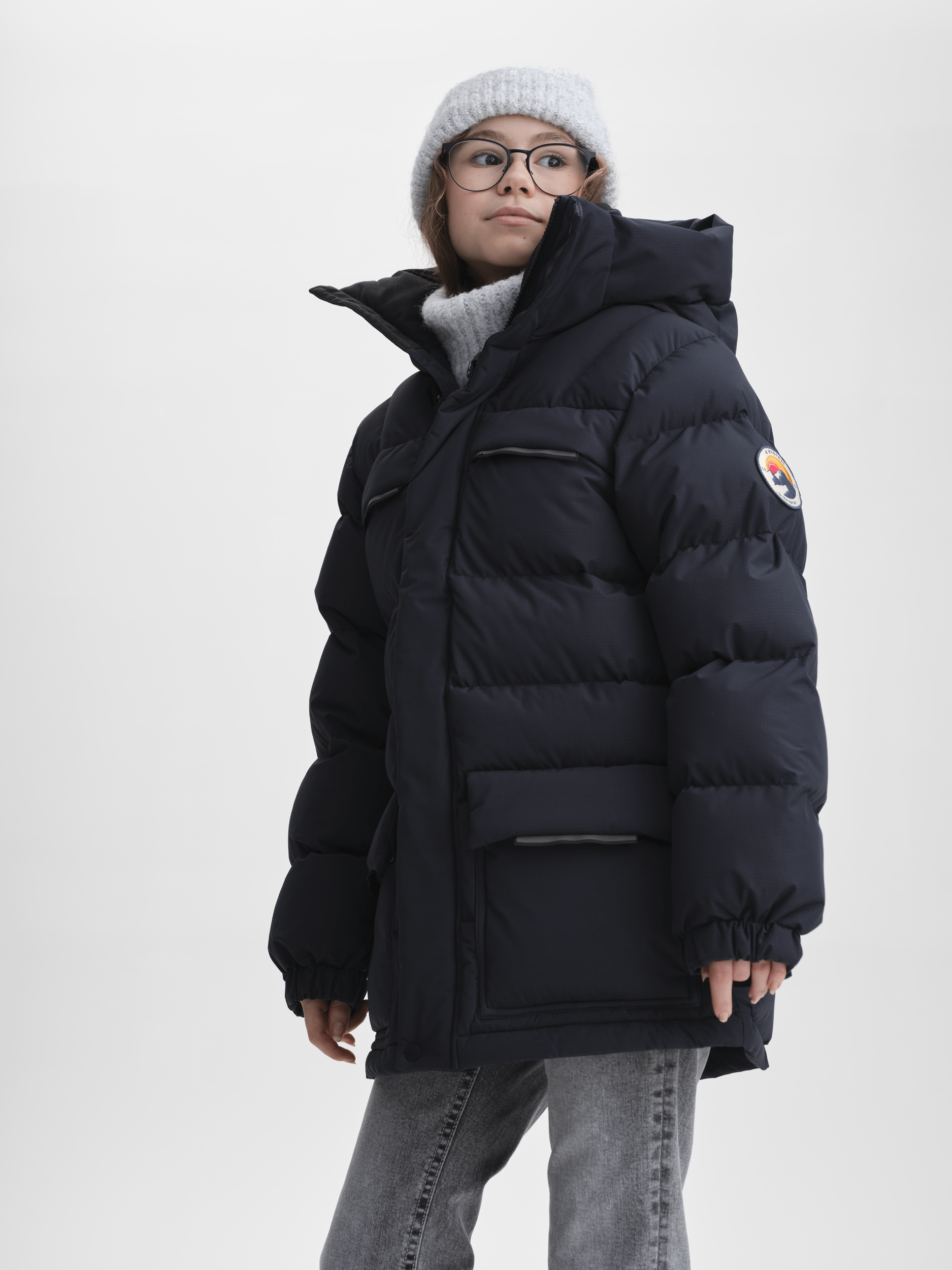 ARCTIC PARKA CZARNA Everest Zimowa Parka