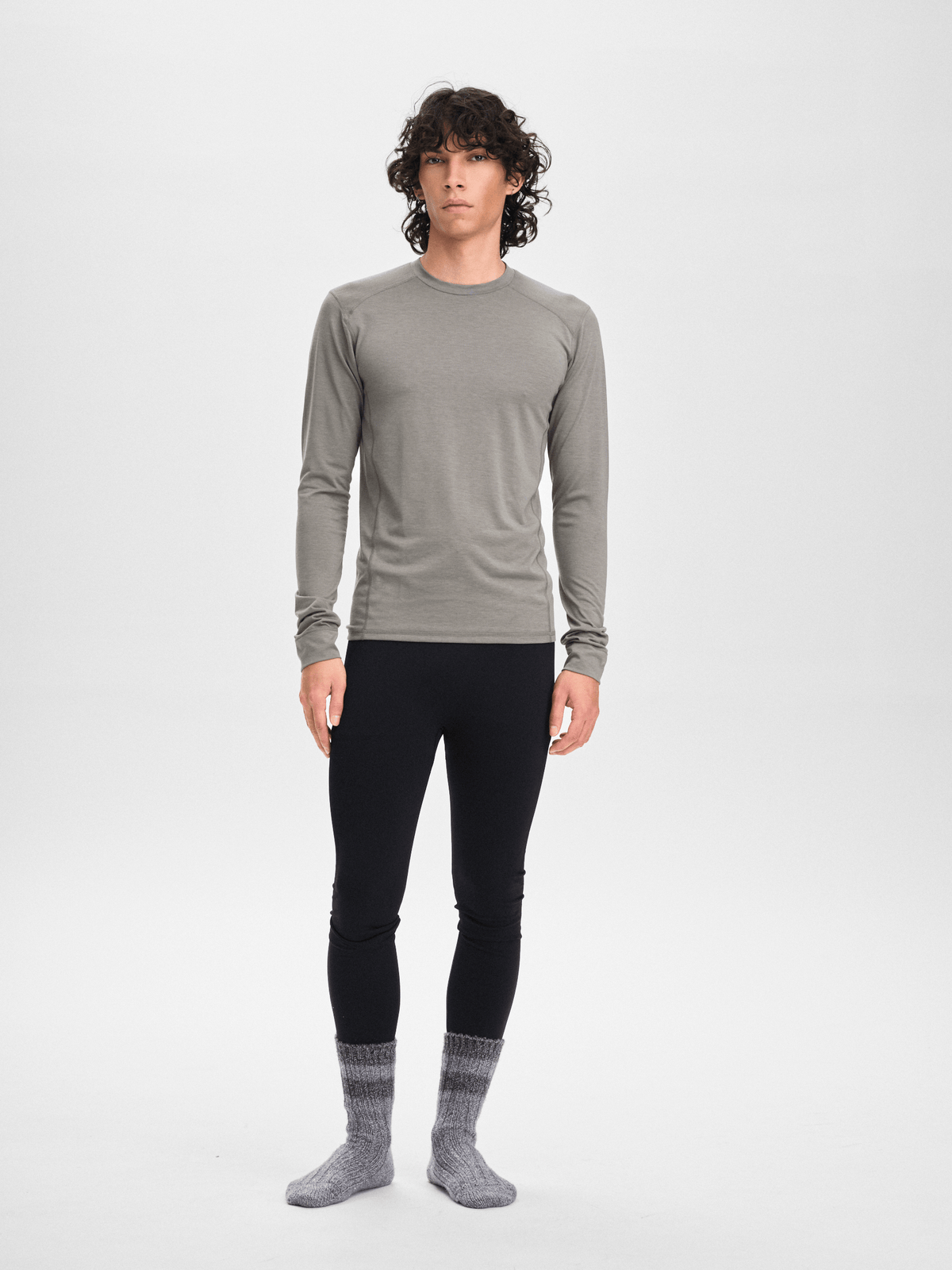 BASE LAYER SHIRT 2.0 KHAKI GREY MEN Everest First Layer