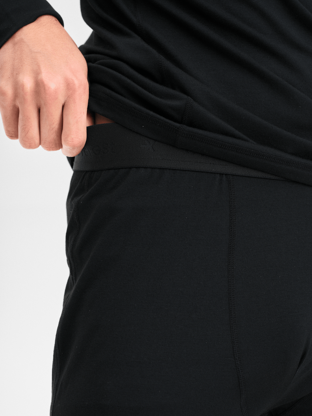 BASE LAYER PANTS BLACK/BLACK MEN Everest Base Layer Wool