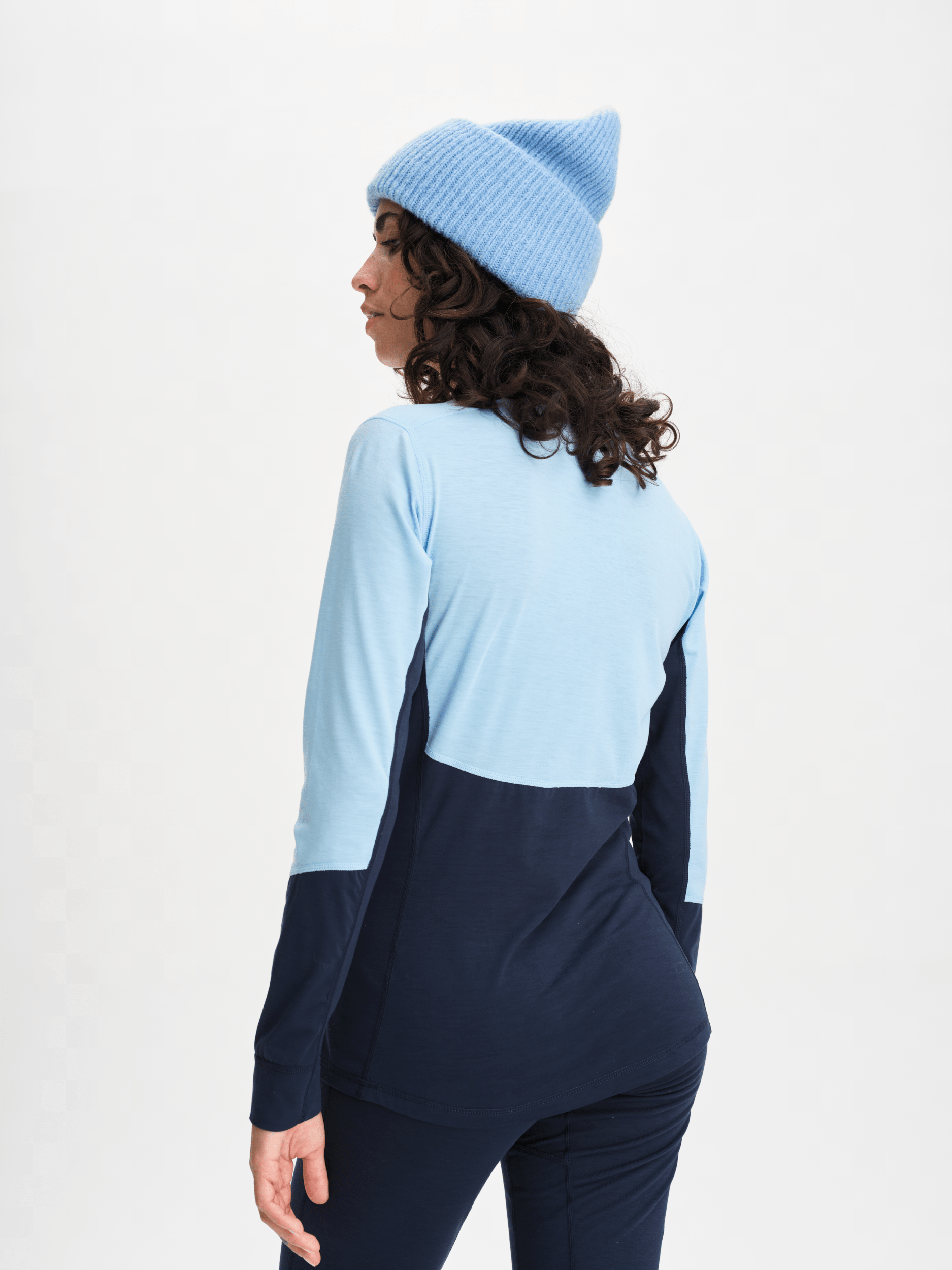 BASE LAYER SHIRT NAVY WOMEN Everest First Layer