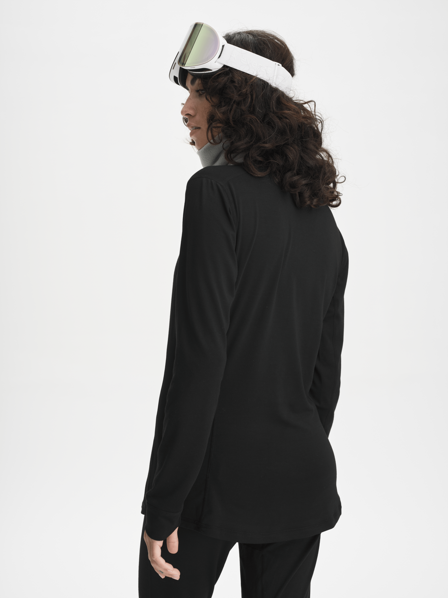 Funktionsunterwäsche SHIRT SCHWARZ Damen Everest First Layer