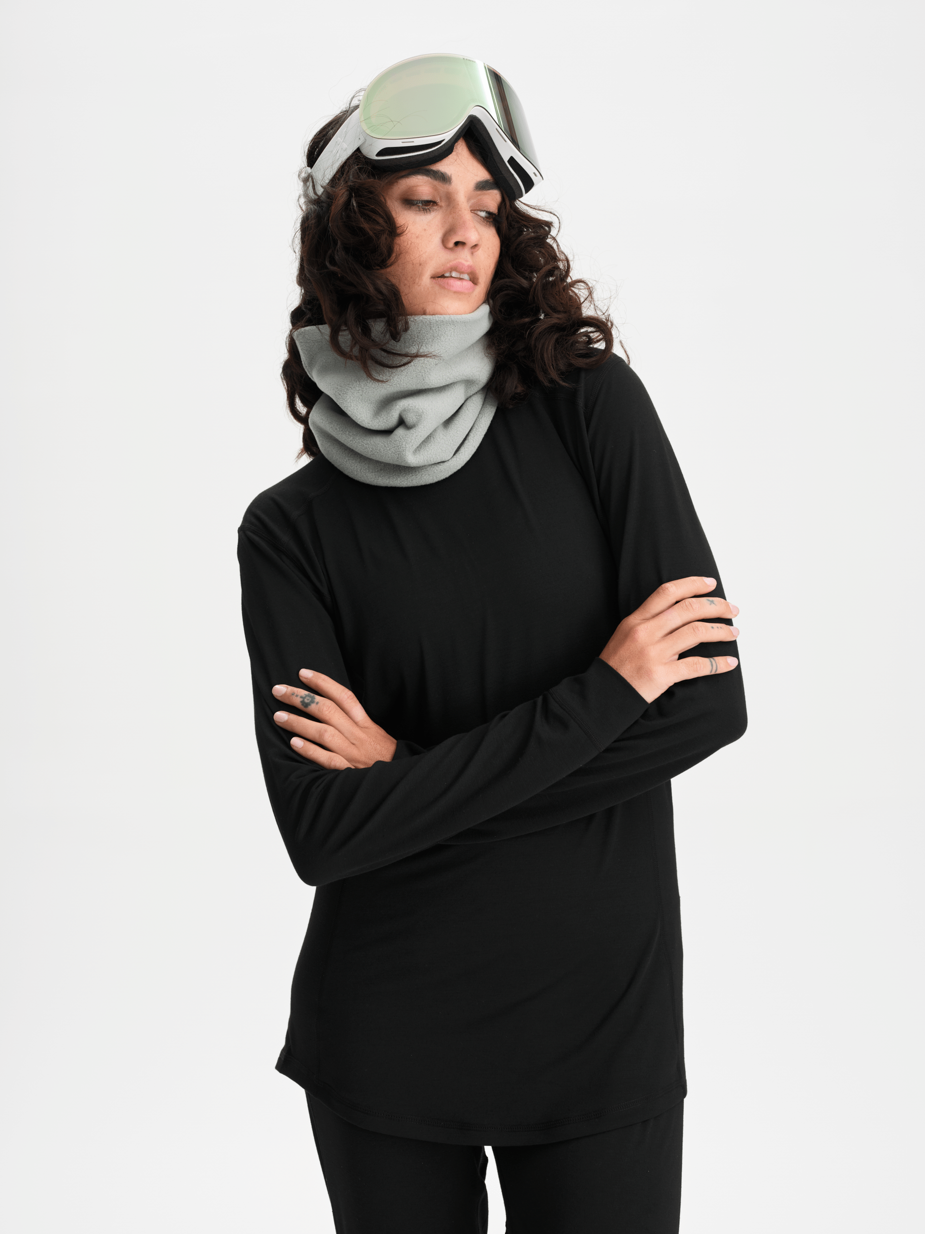 Funktionsunterwäsche SHIRT SCHWARZ Damen Everest First Layer