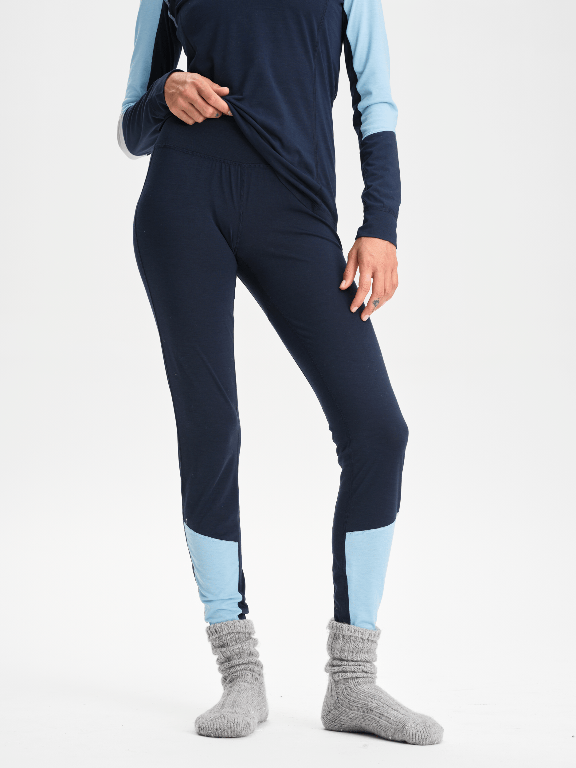 SPODNIE BAZOWE GRANATOWE Everest Pierwsza warstwa