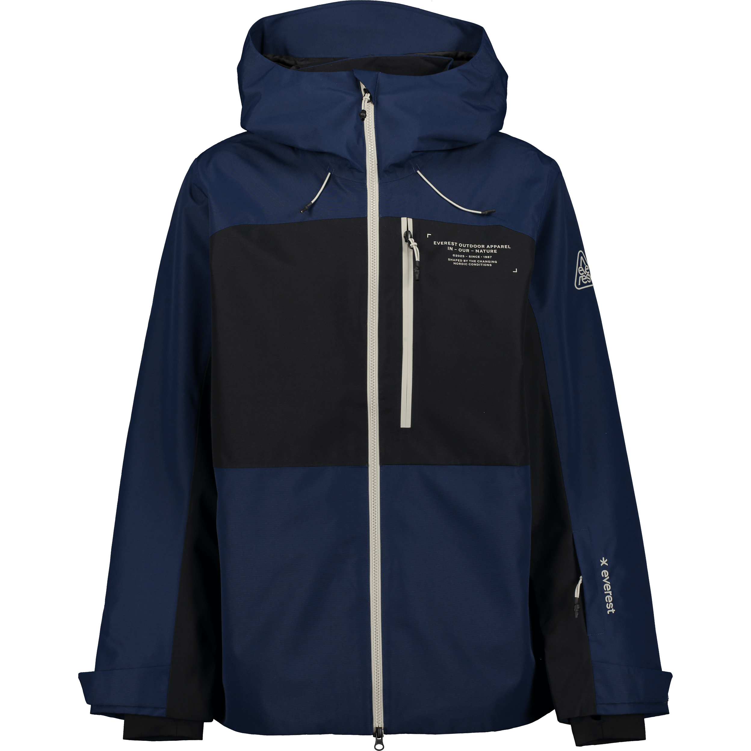 ALLMOUNTAIN KURTKA GRANATOWA Everest Kurtka narciarska i snowboardowa