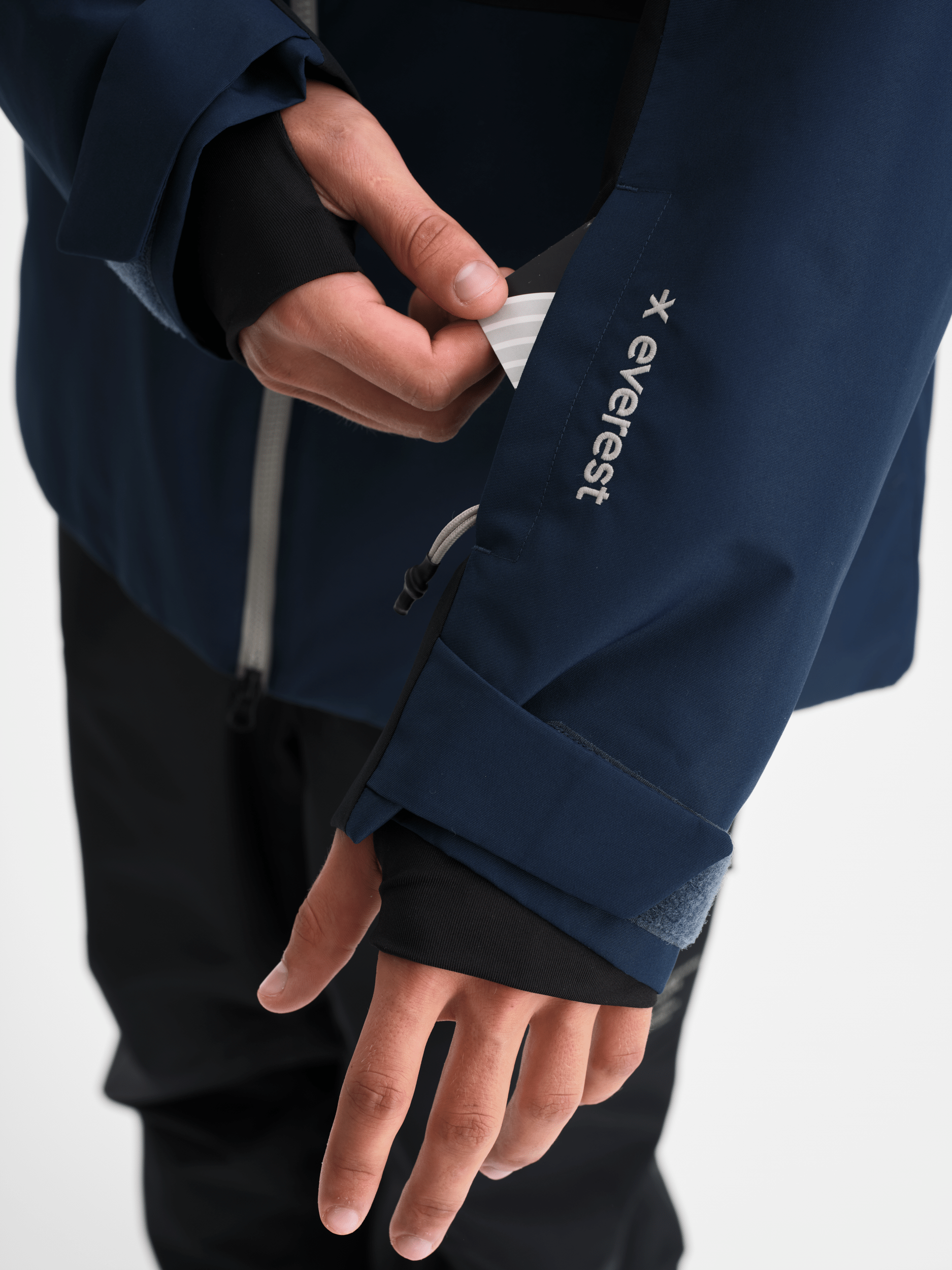 ALLMOUNTAIN KURTKA GRANATOWA Everest Kurtka narciarska i snowboardowa