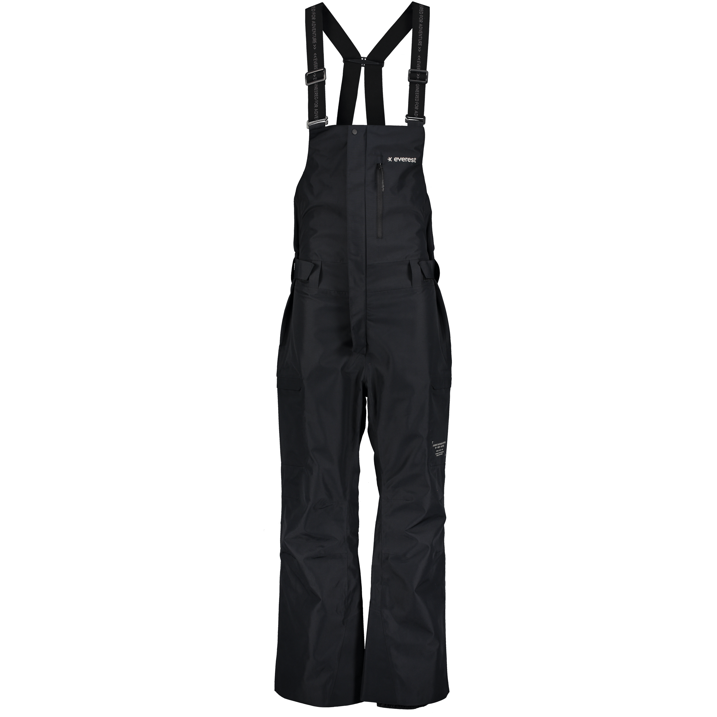 ALLMOUNTAIN Latzhose Schwarz Everest Ski- & Snowboardhose