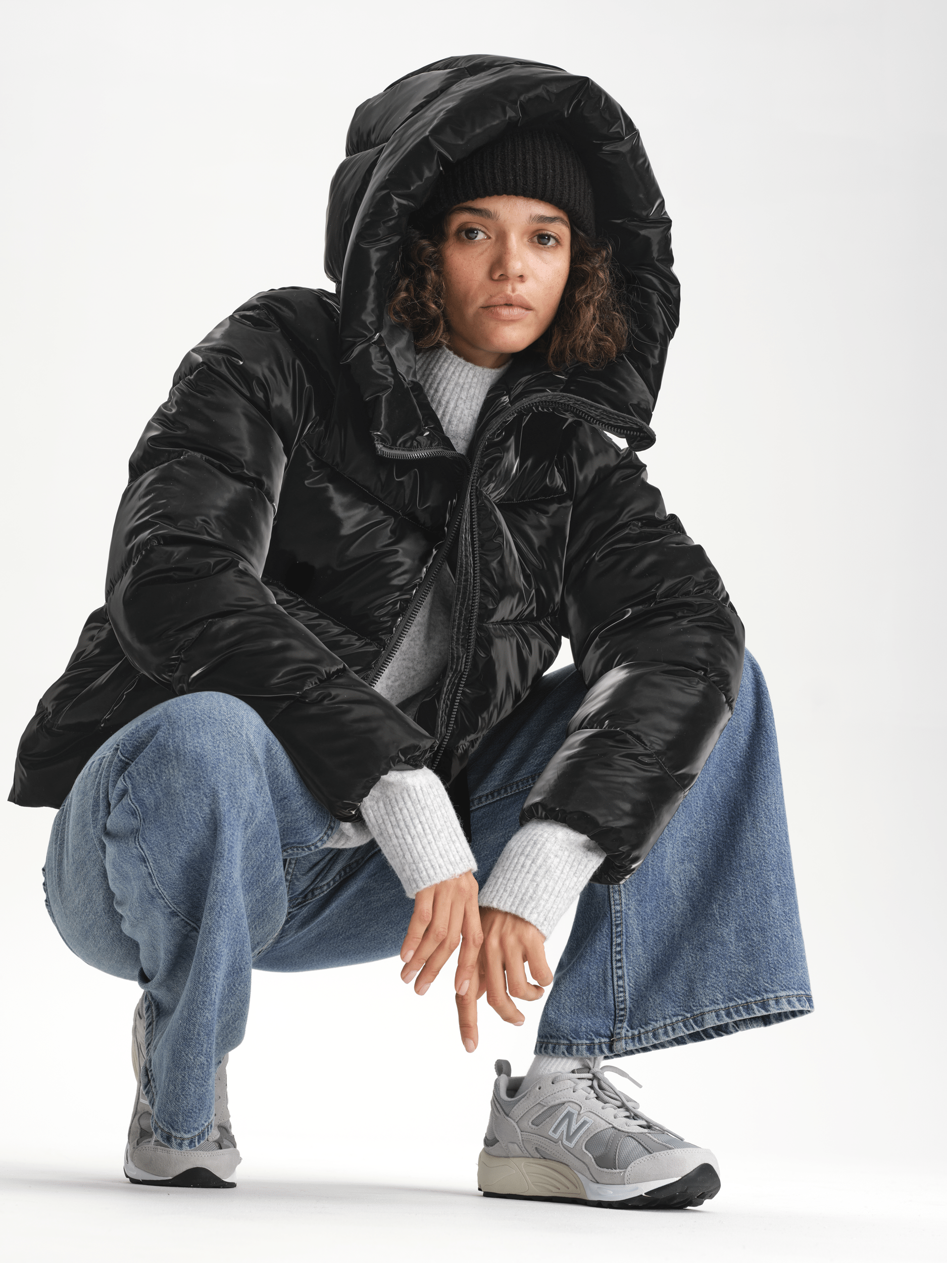 CIMONE JACKE SCHWARZ Everest Gefütterte Jacke
