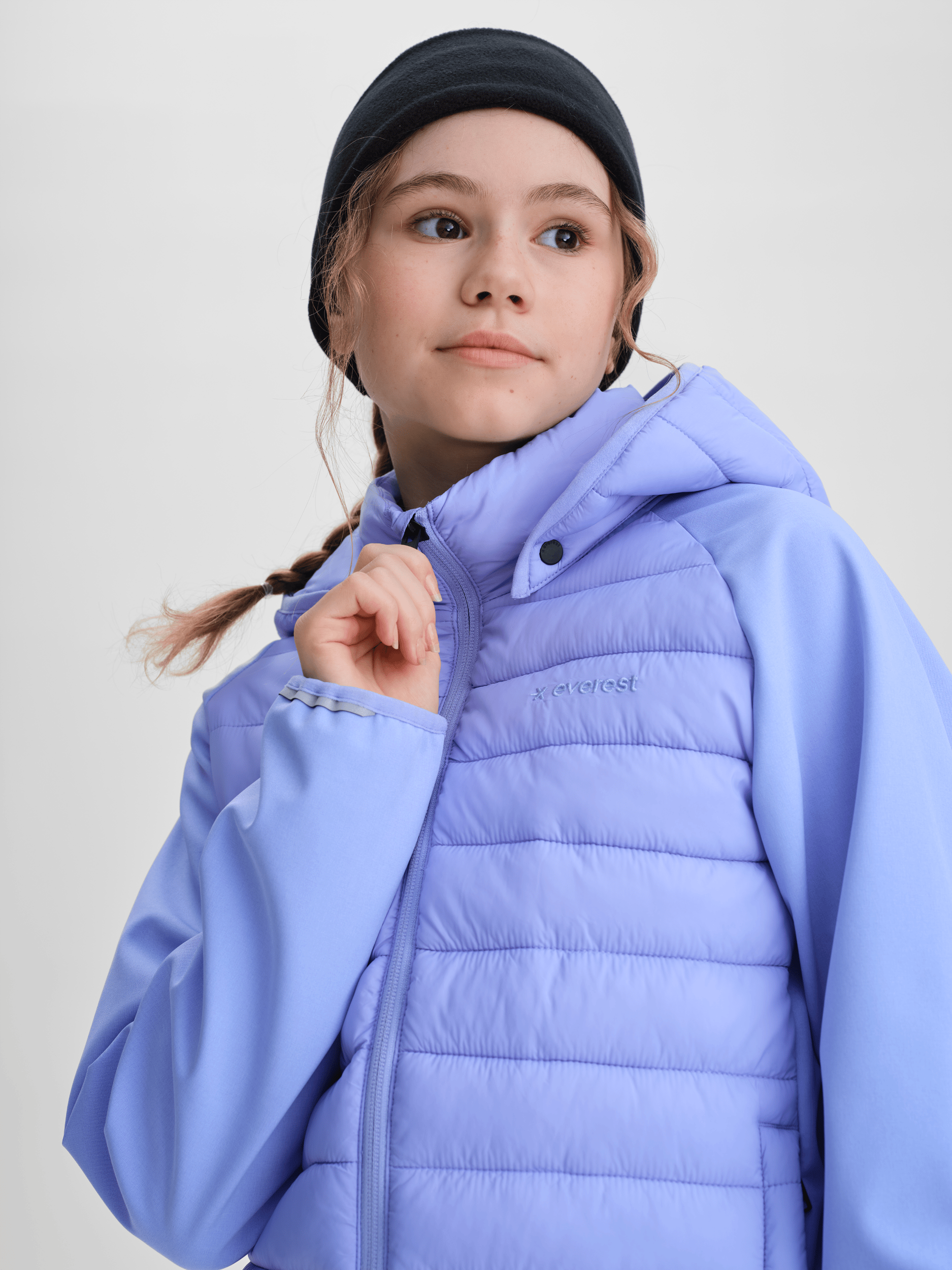 OMU HYBRIDJACKE LEICHTES LAVENDEL Everest Leicht gepolsterte Jacke