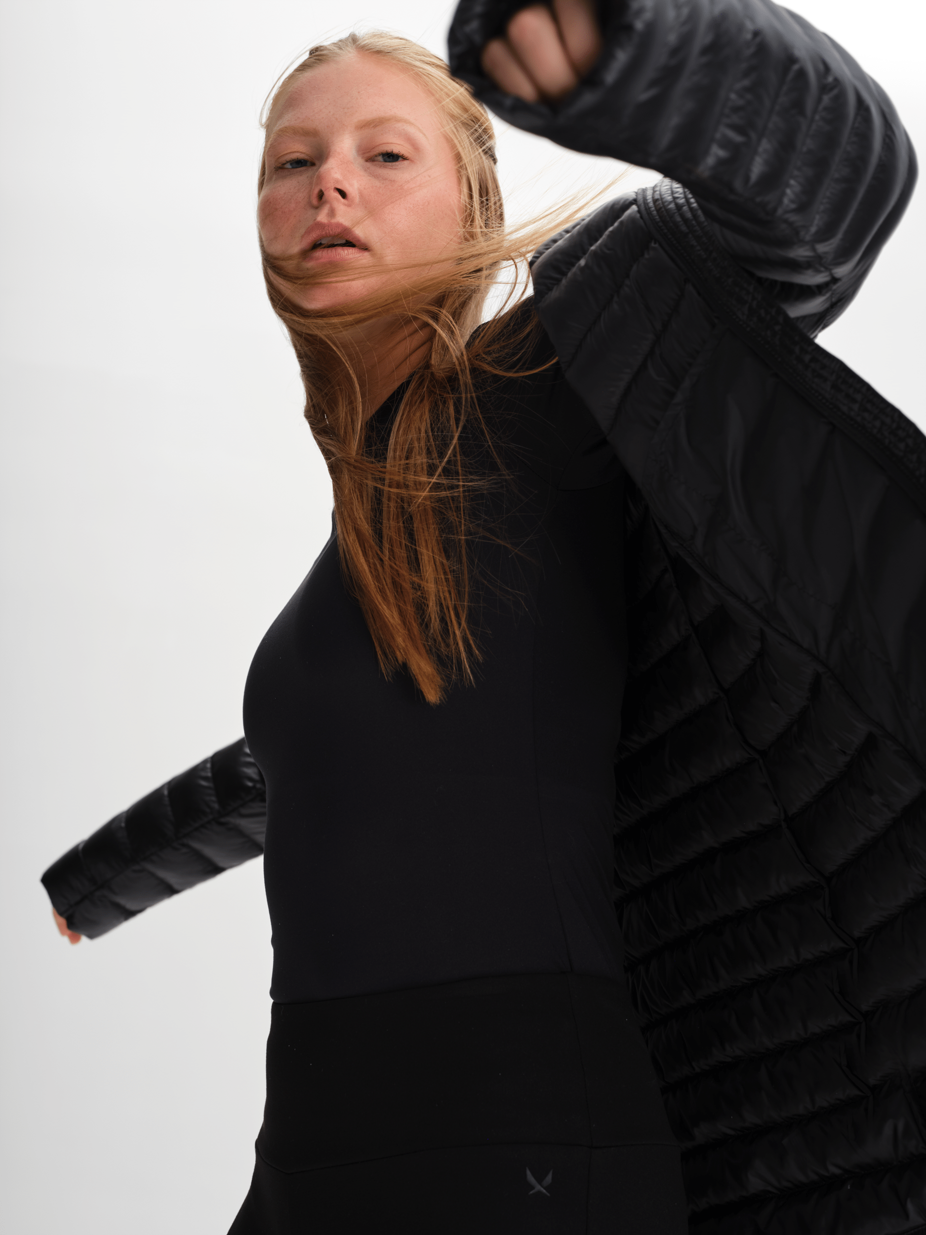 LINER MID COAT BLACK Everest Liner Coat