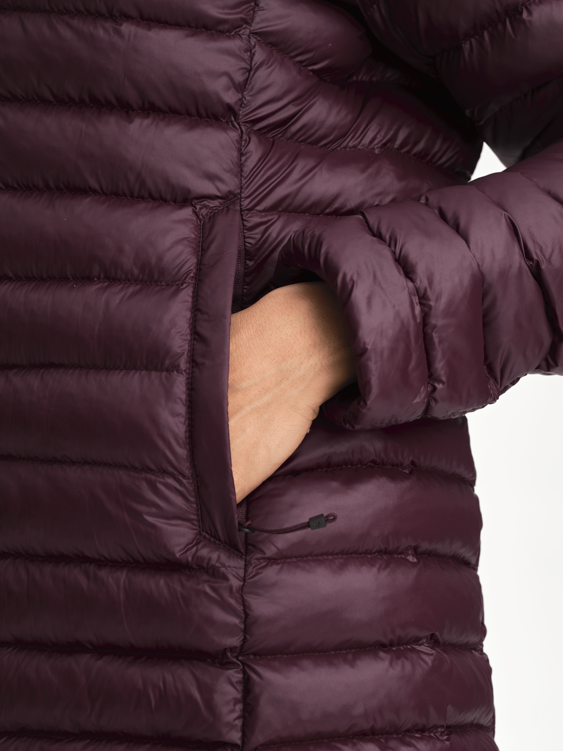 LINER MID COAT  DARK BURGUNDY Everest Liner Coat
