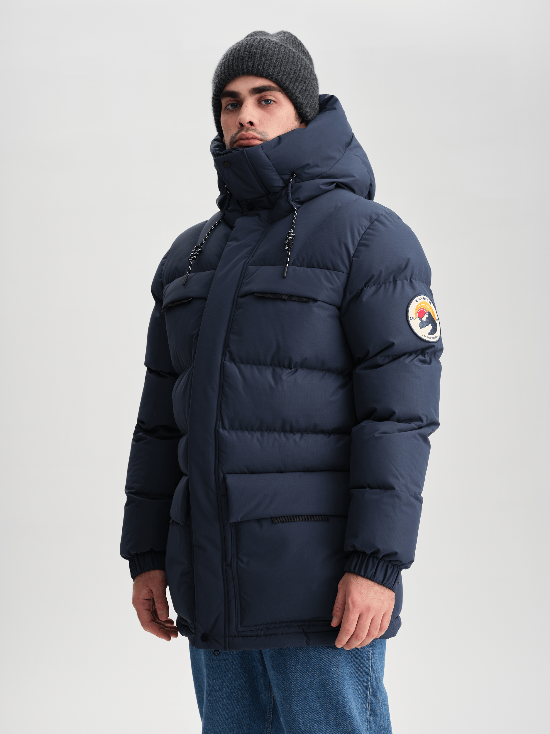 ARCTIC PARKA NAVY Everest Gepolsterter Parka
