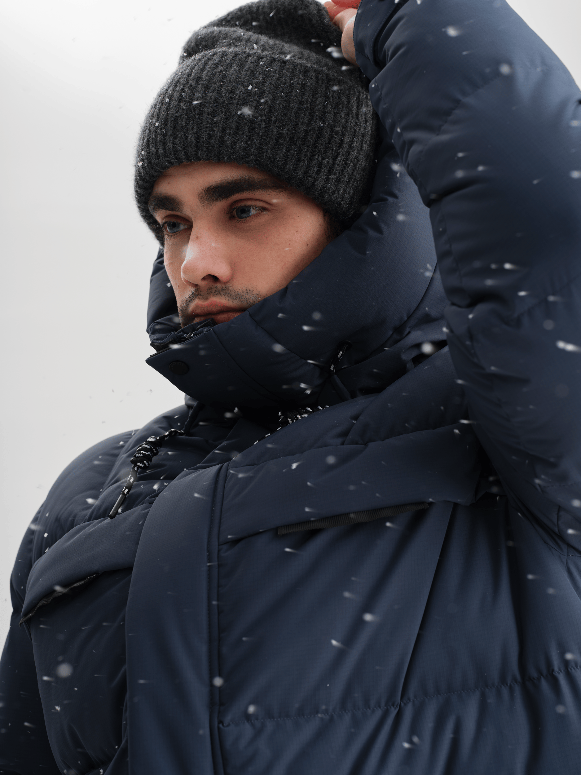 ARCTIC PARKA NAVY Everest Gepolsterter Parka