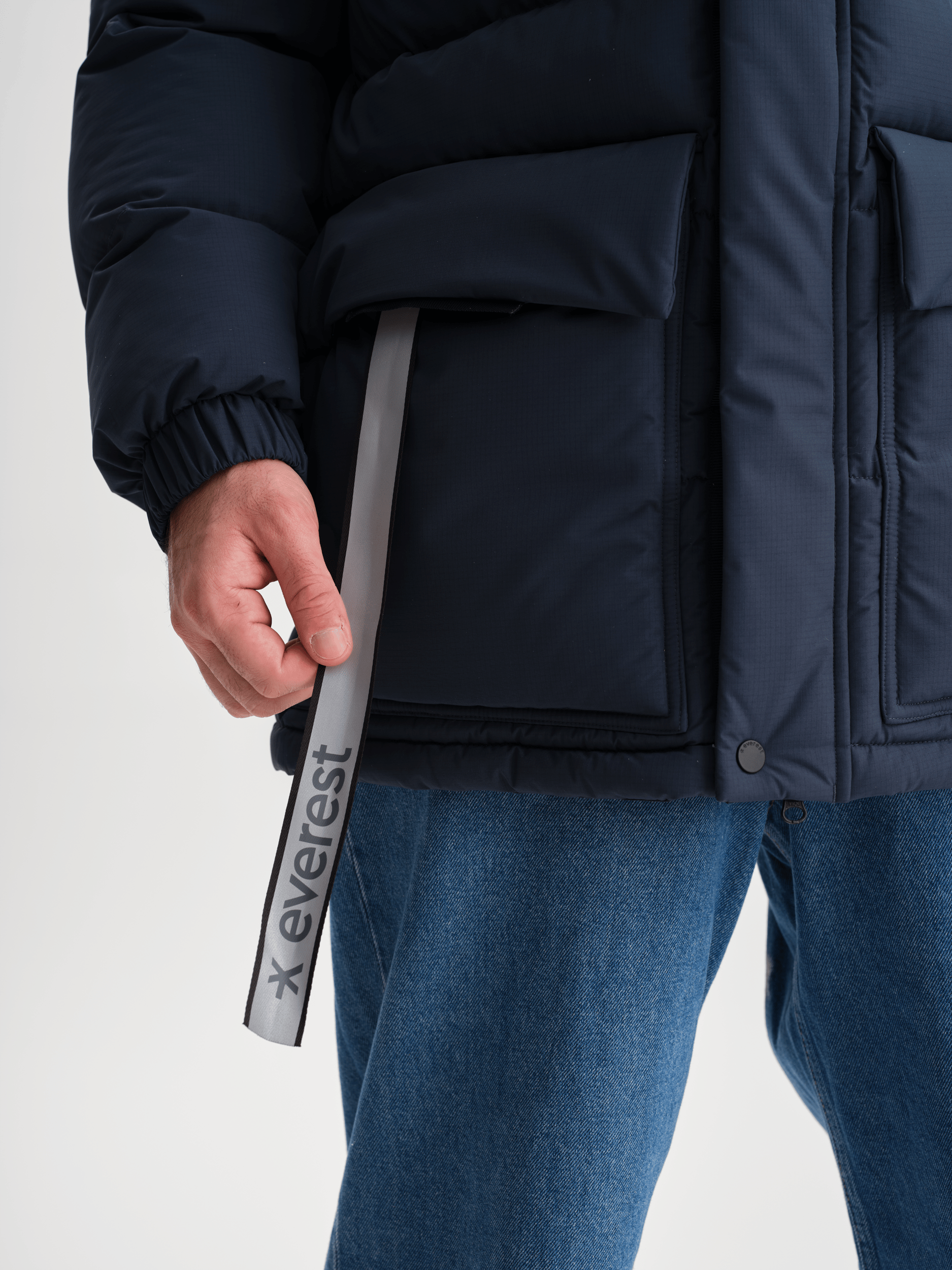 ARCTIC PARKA NAVY Everest Gepolsterter Parka