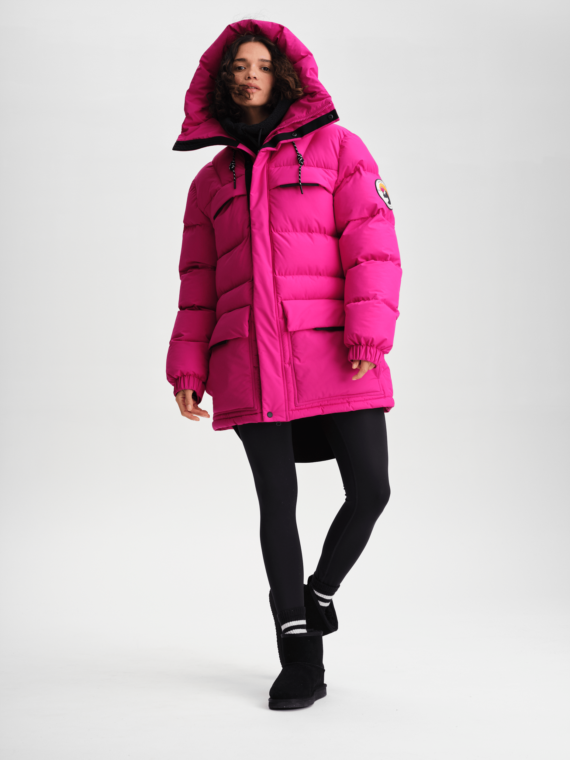 ARCTIC PARKA BRIGHT FUCHSIA Everest Gepolsterter Parka