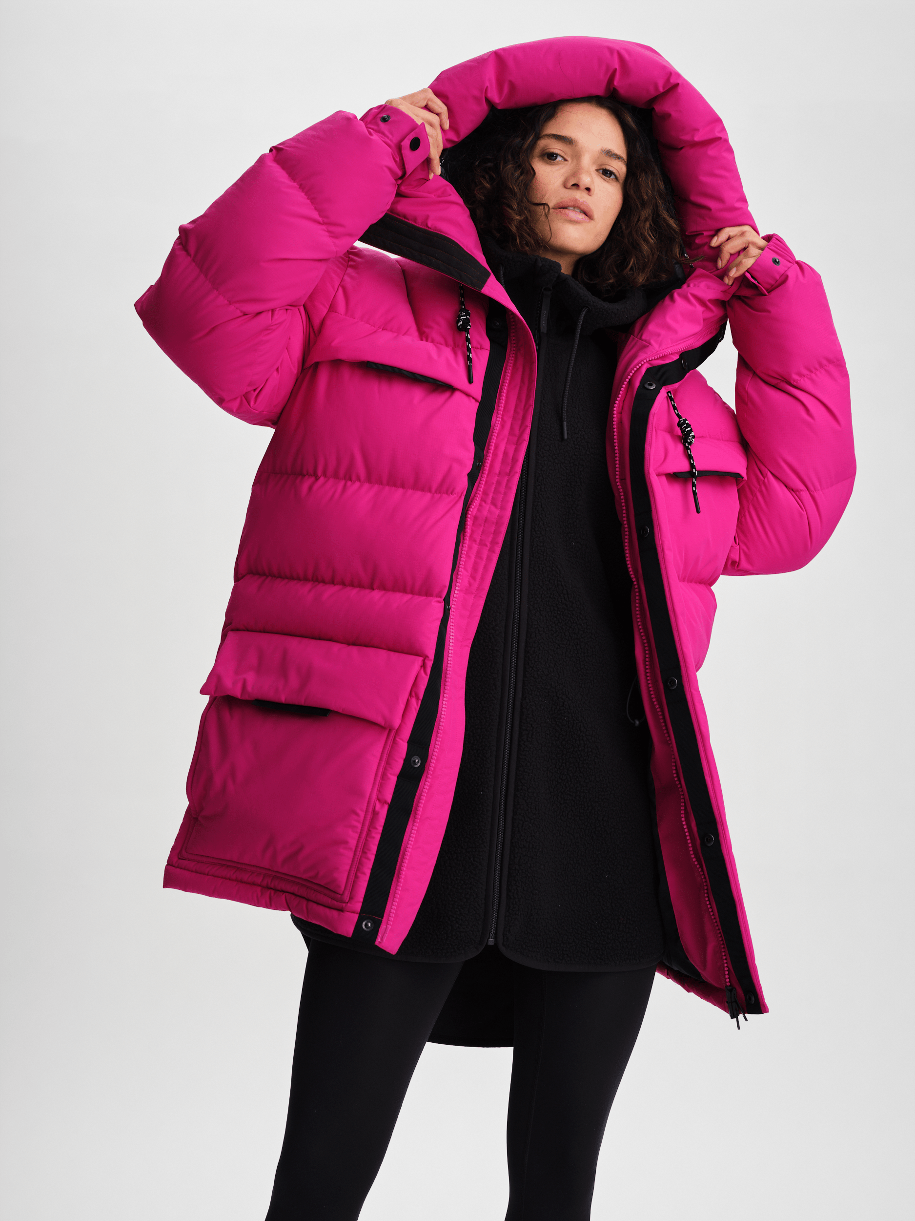 ARCTIC PARKA BRIGHT FUCHSIA Everest Gepolsterter Parka